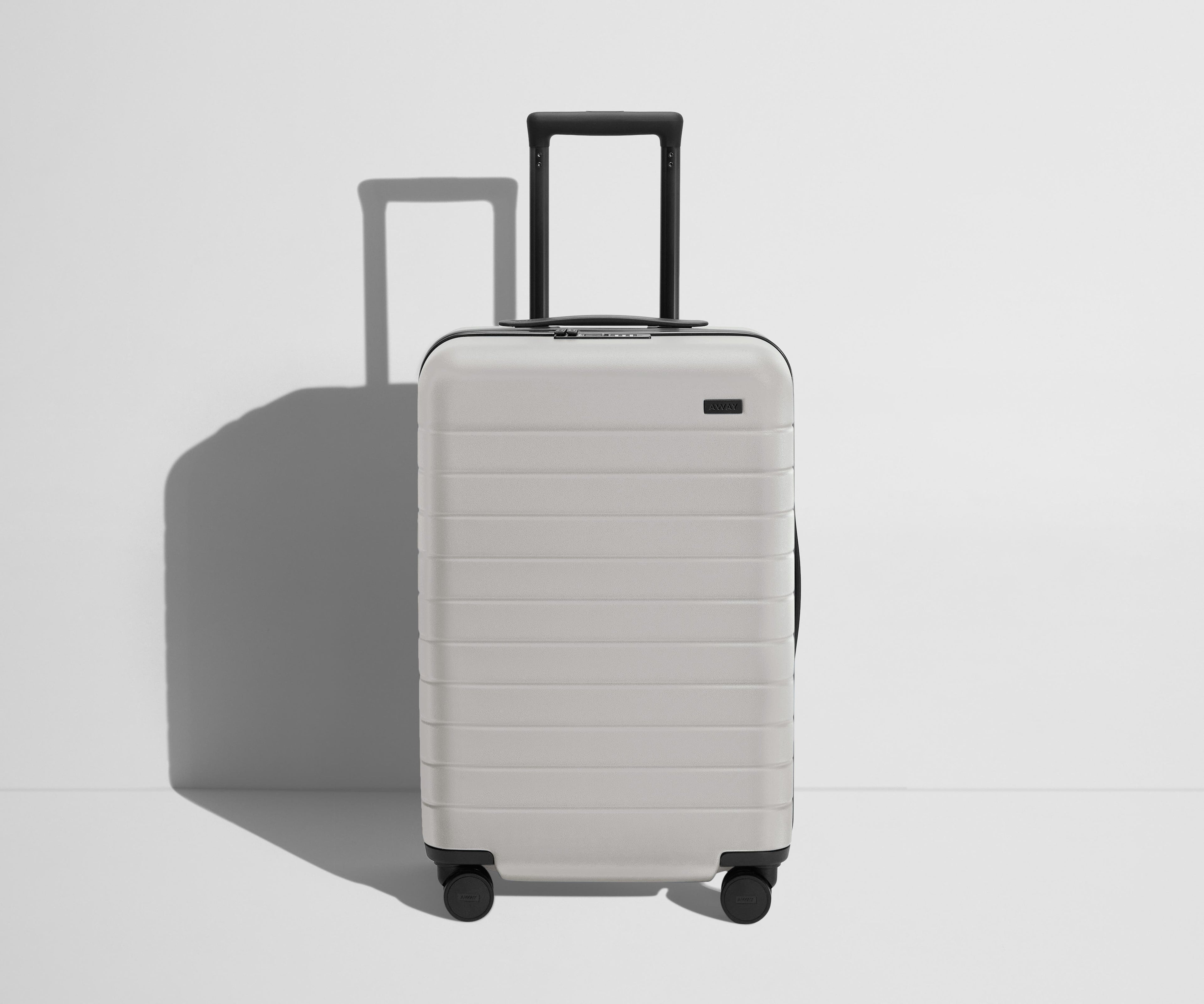 Away The Bigger Carry-On Flex Suitcase - Cloud Gray