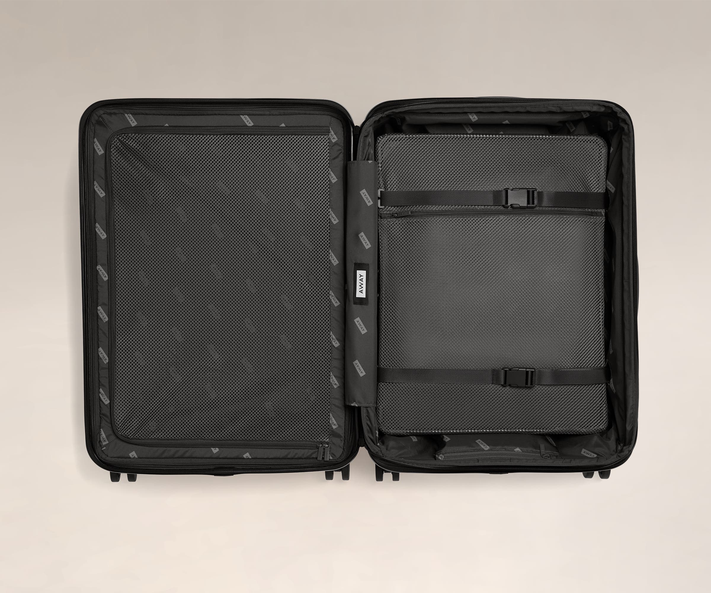Away The Large Flex Suitcase - Jet Black (DTM)