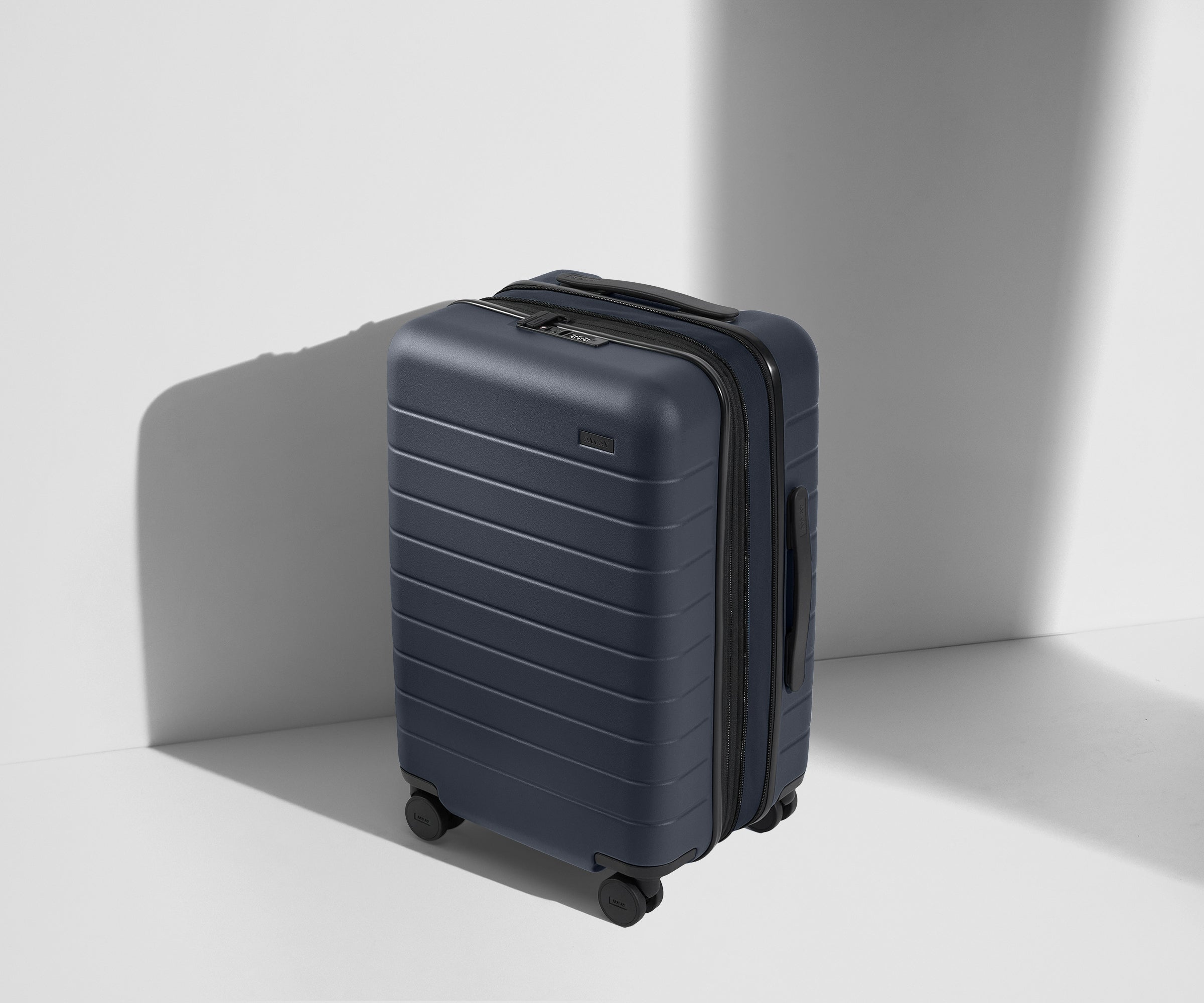 Away The Carry-On Flex Suitcase - Navy Blue
