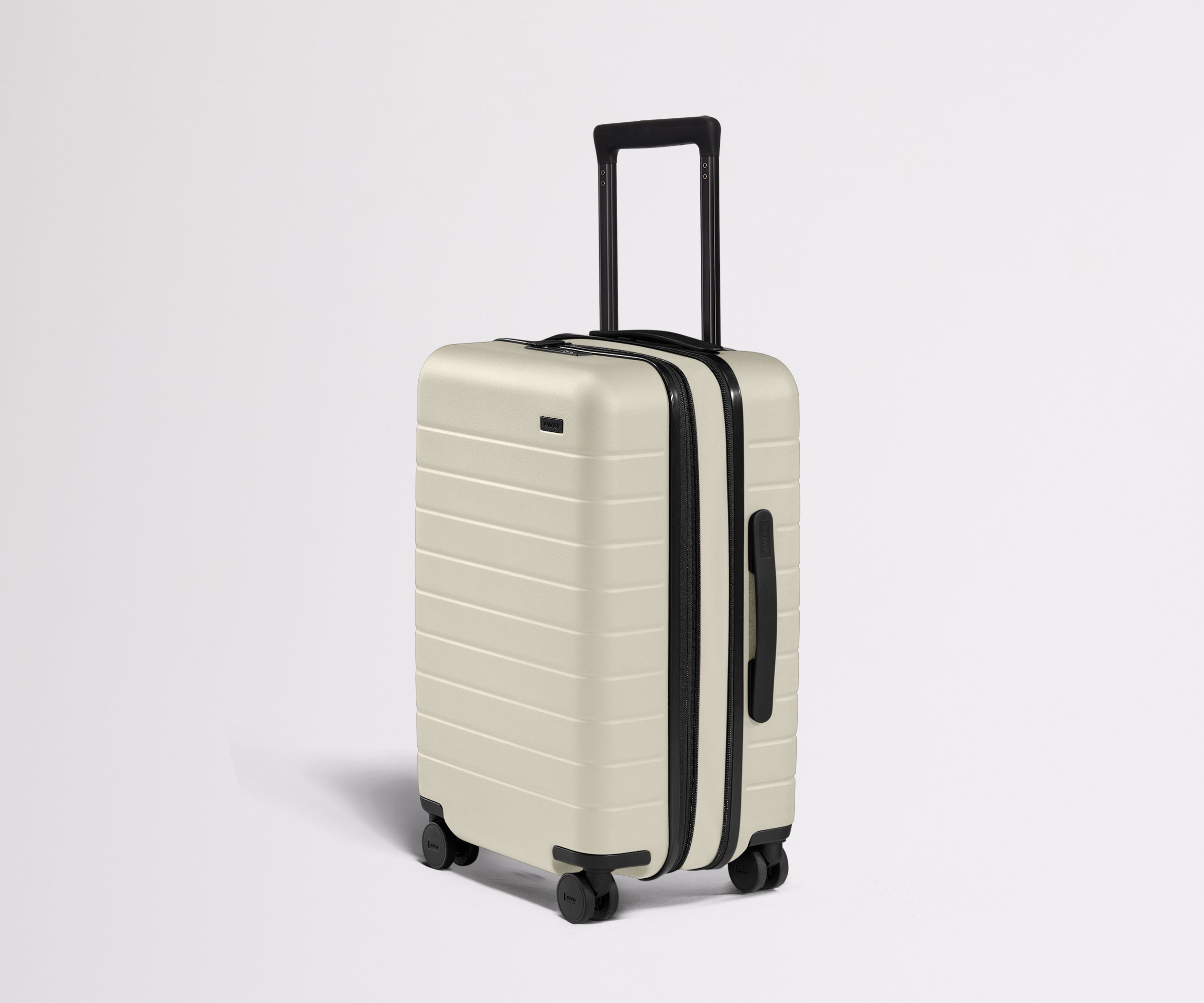 Away The Carry-On Flex Suitcase - Salt White