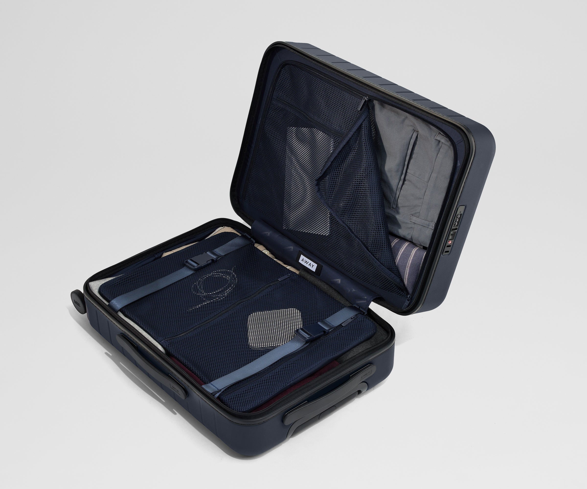 Away The Executive Carry-On Suitcase - Navy Blue