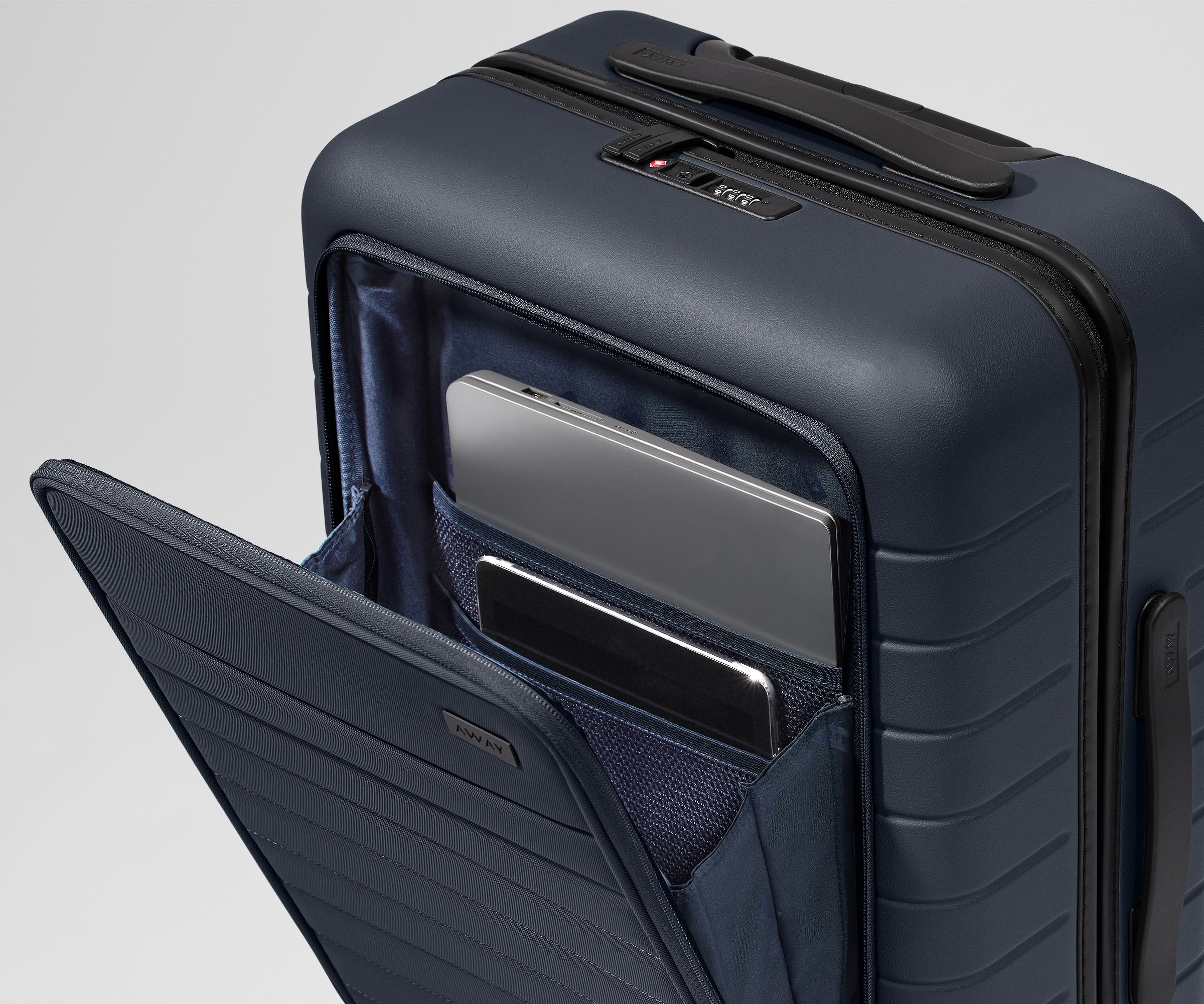 Away The Executive Carry-On Suitcase - Navy Blue