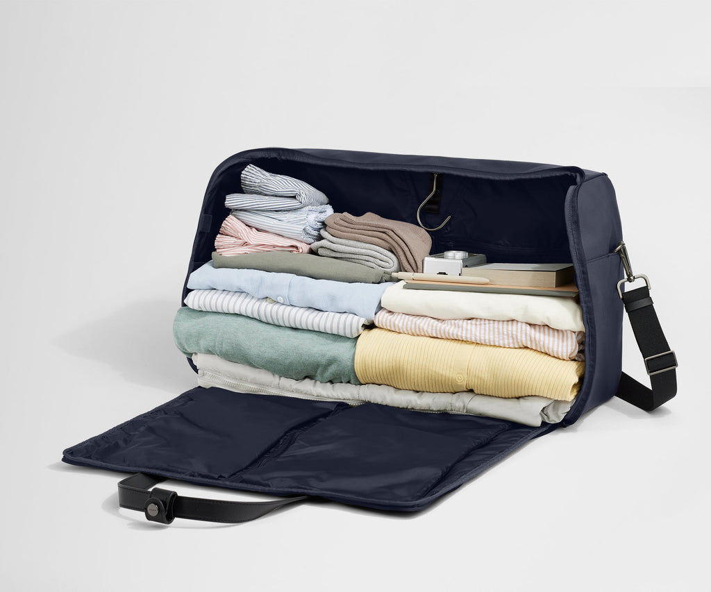 Away Garment Duffle Garment Bag - Navy Blue