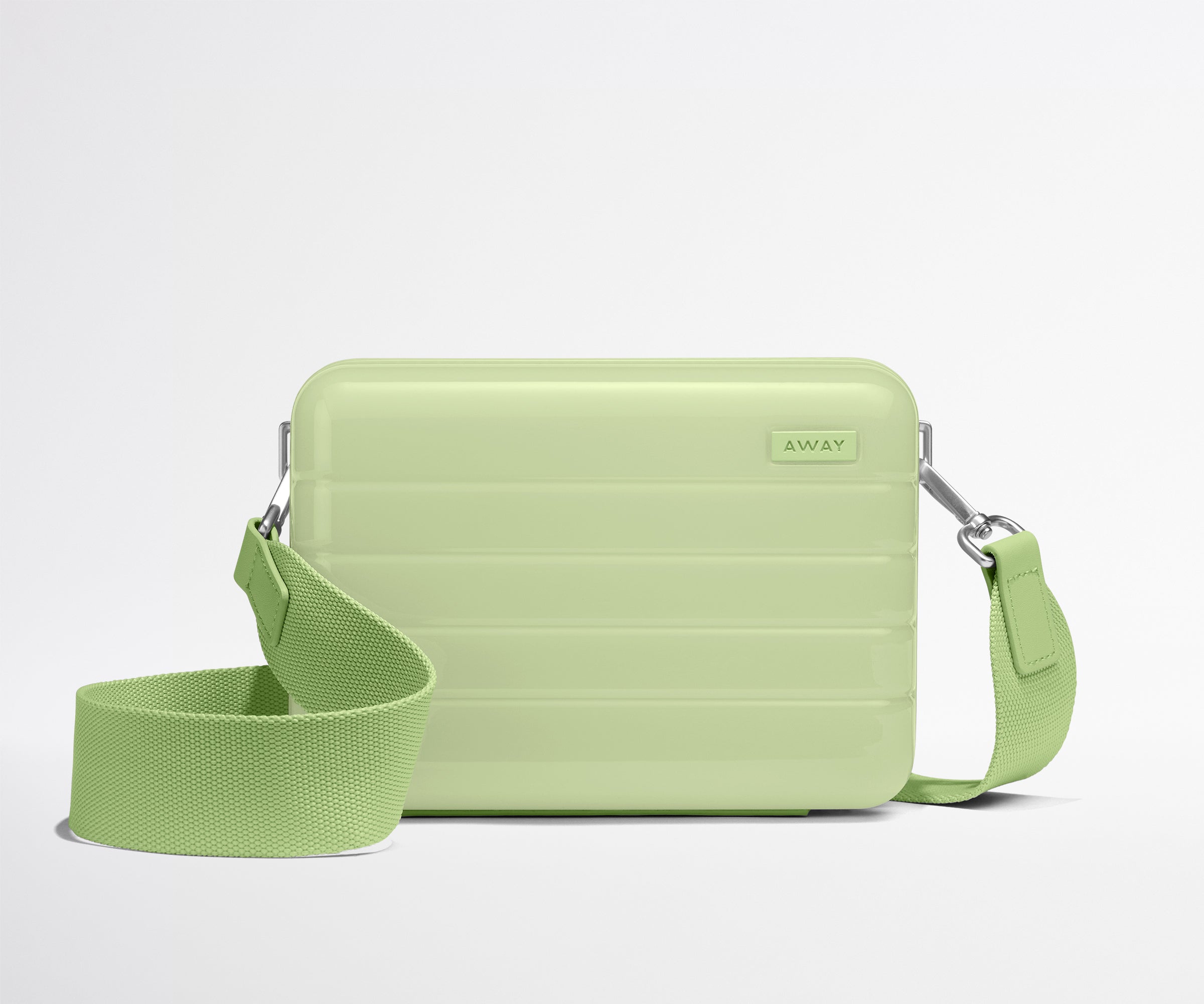 Away The Mini Crossbody Packing Cubes - Glazed Matcha Milk Green