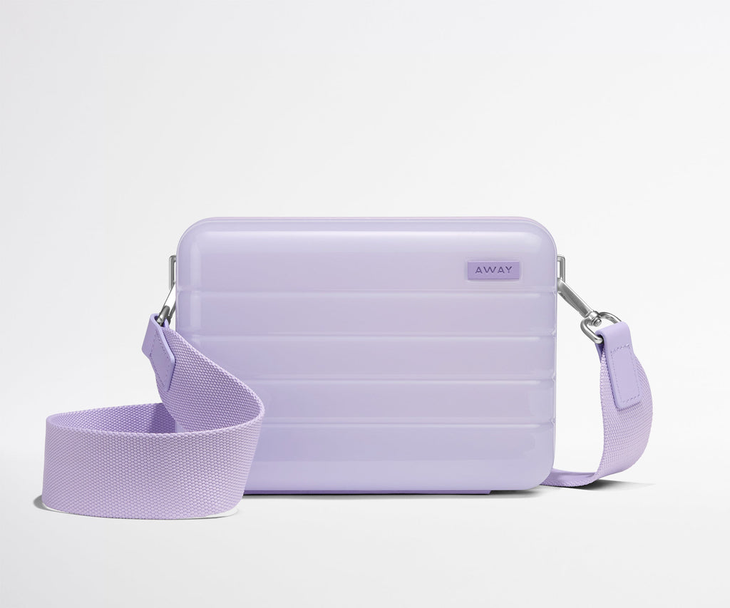 Away The Mini Crossbody Packing Cubes - Glazed Lavender Haze Purple