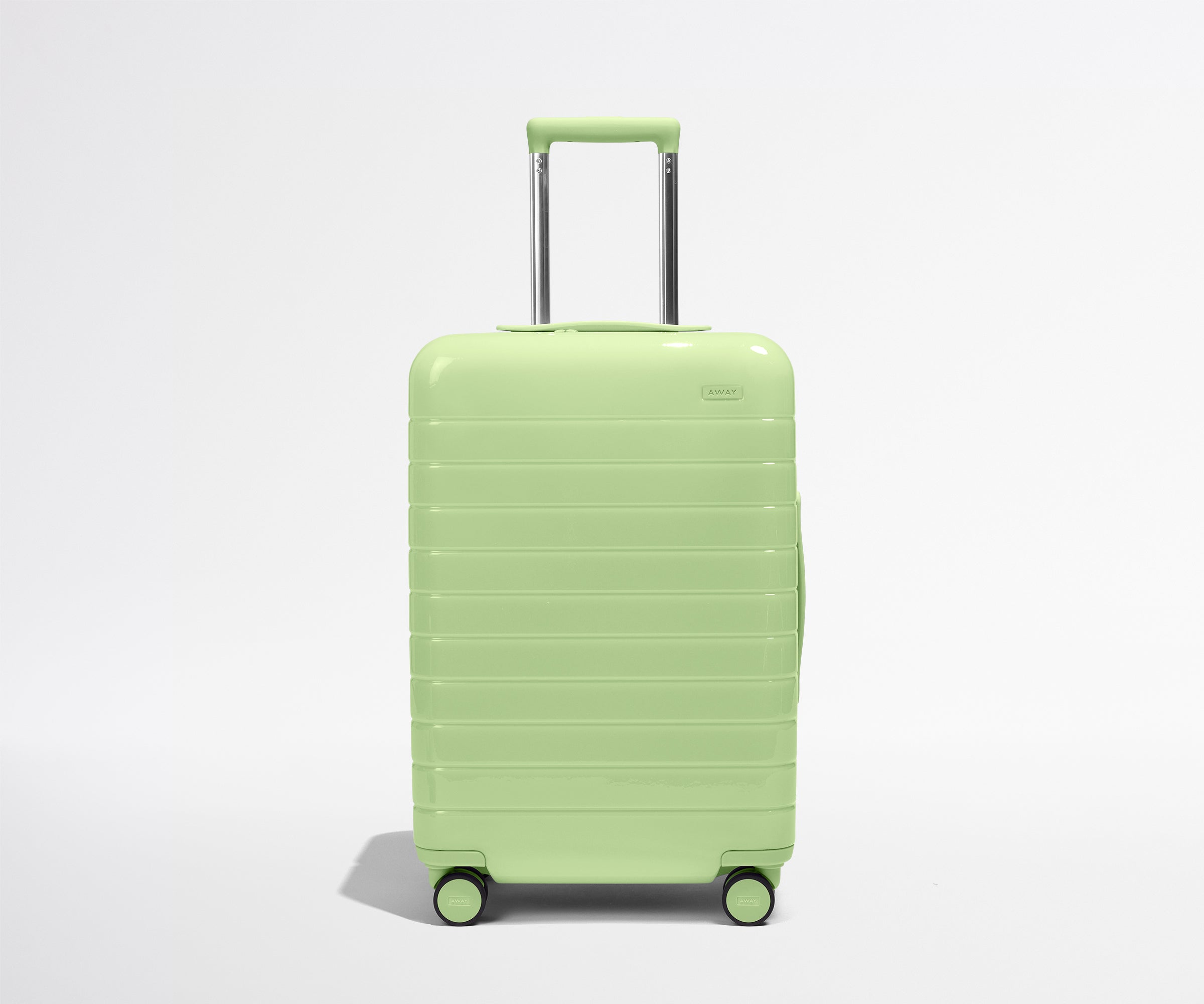 Away The Bigger Carry-On Suitcase - Glazed Matcha Milk Green
