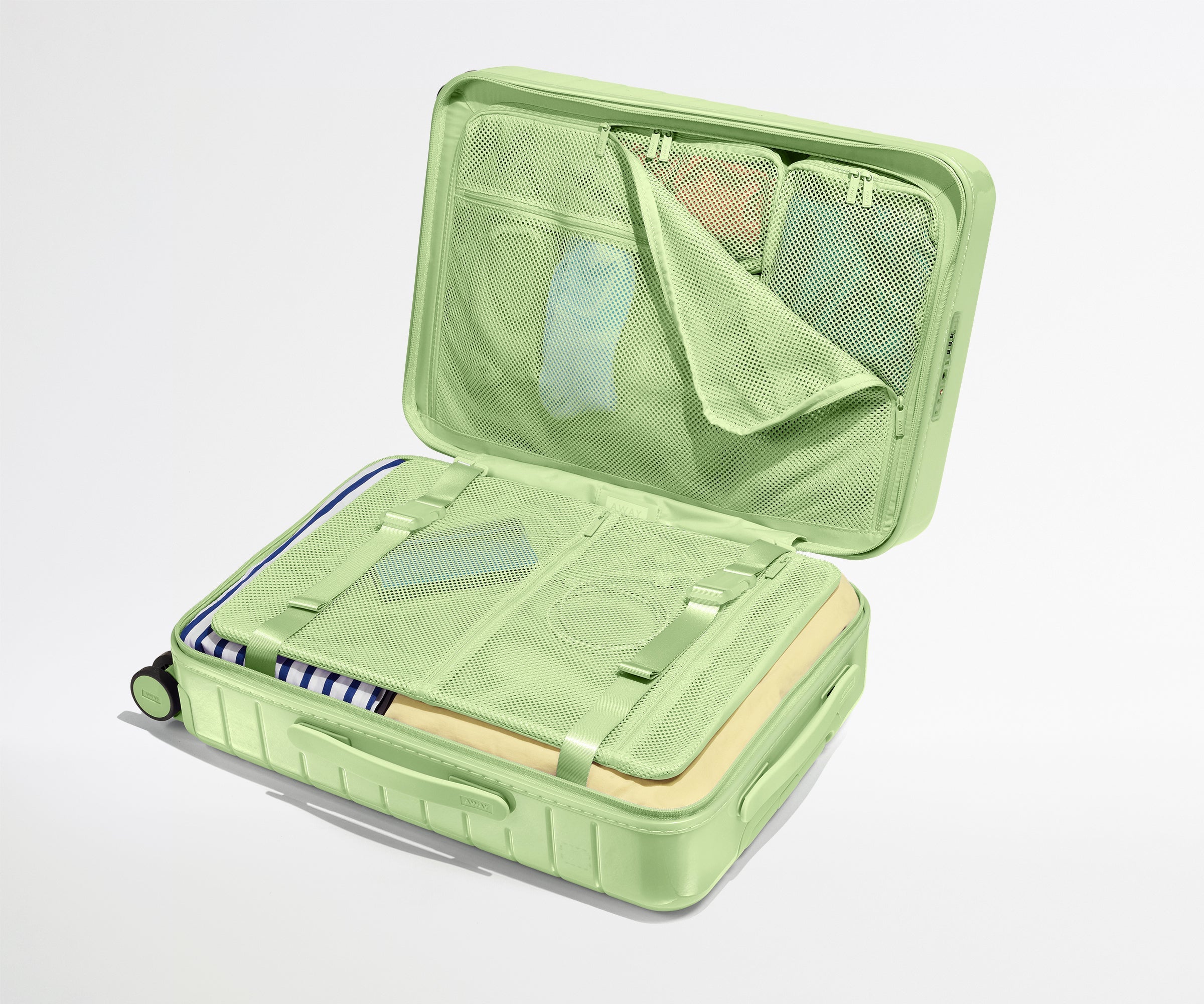 Away The Carry-On Suitcase - Glazed Matcha Milk Green