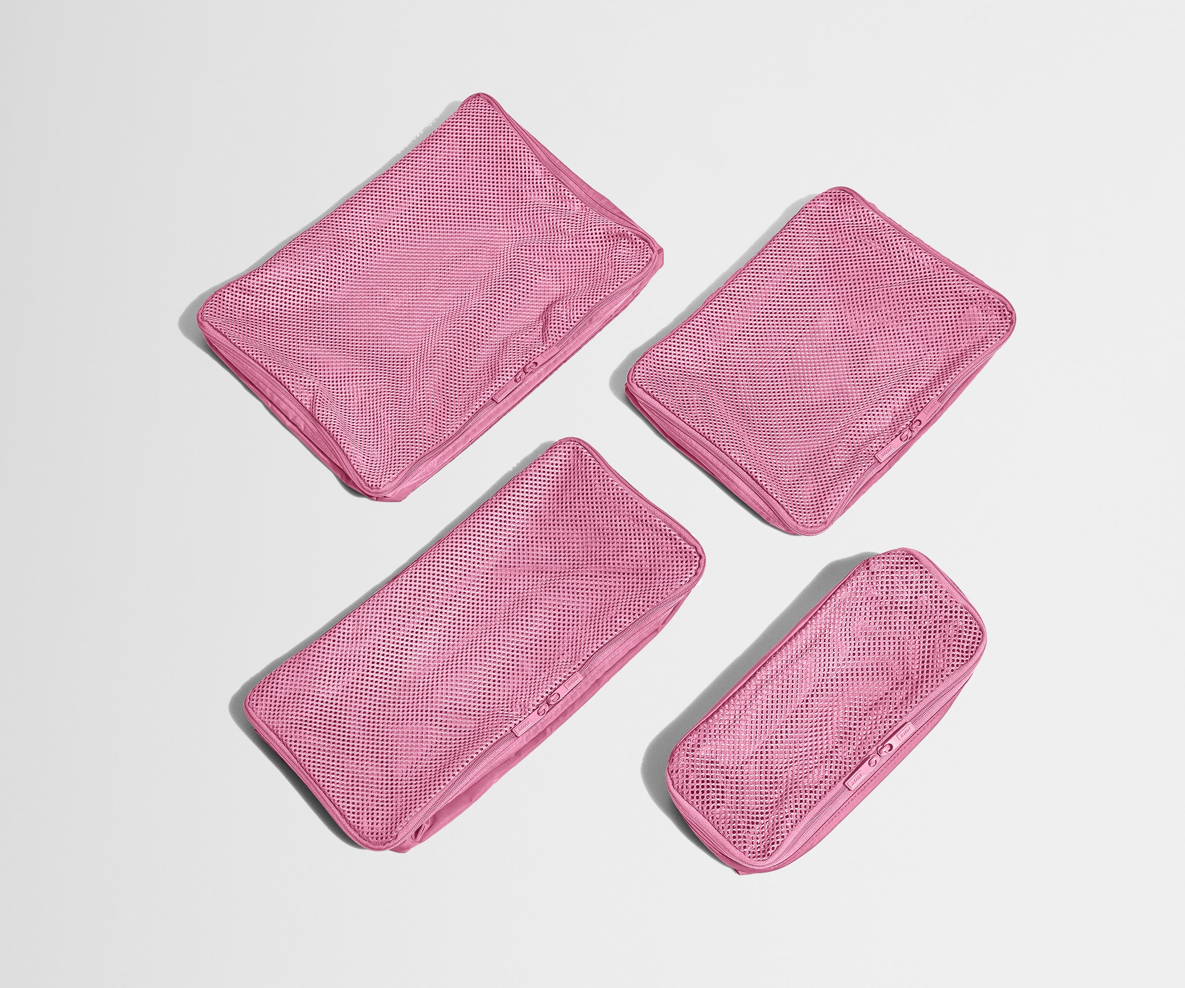Away Insider Packing Cubes (Set of 4) in Hot Pink