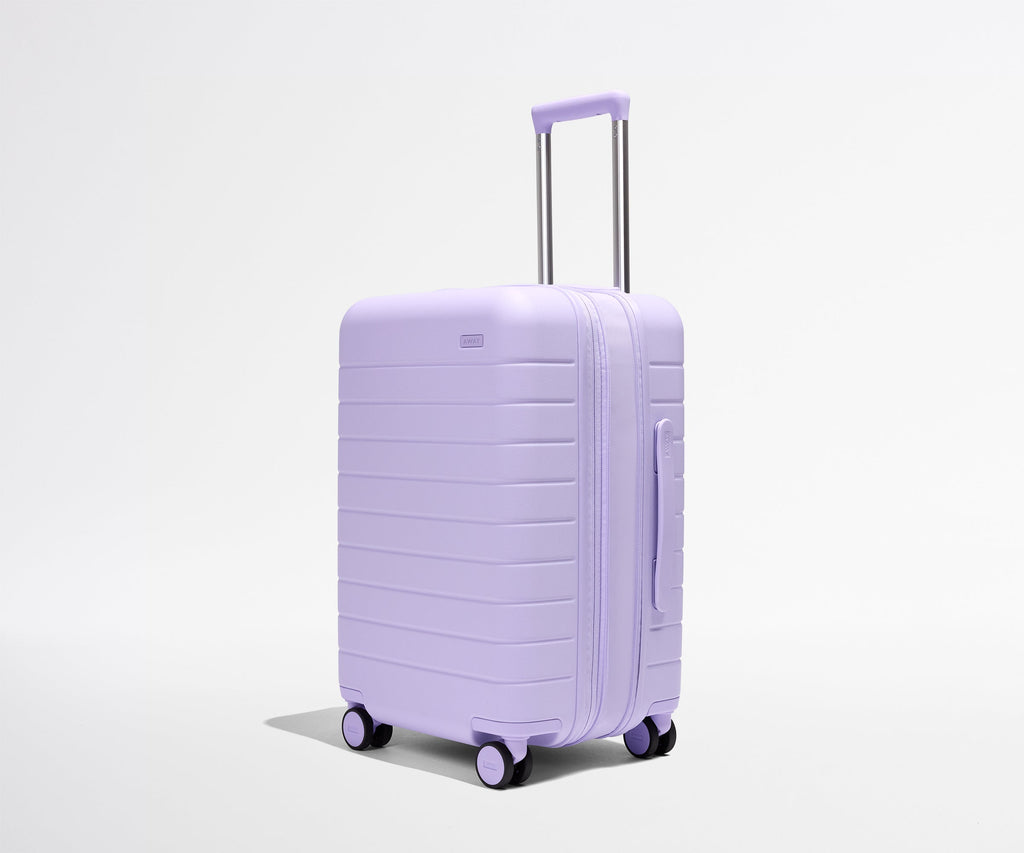 Away The Carry-On Flex Suitcase - Lavender Haze Purple