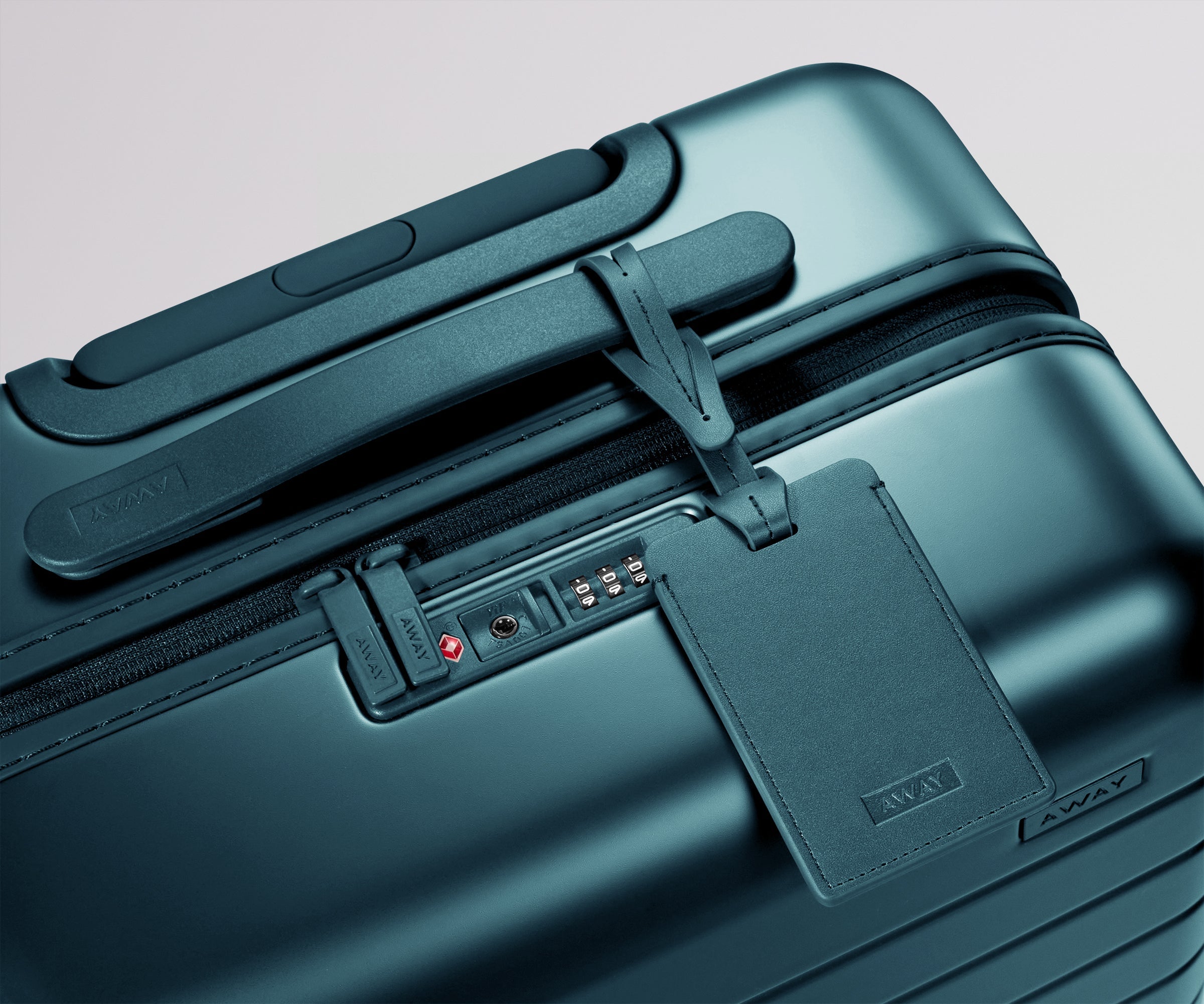 Away The Bigger Carry-On Suitcase - Stormy Teal