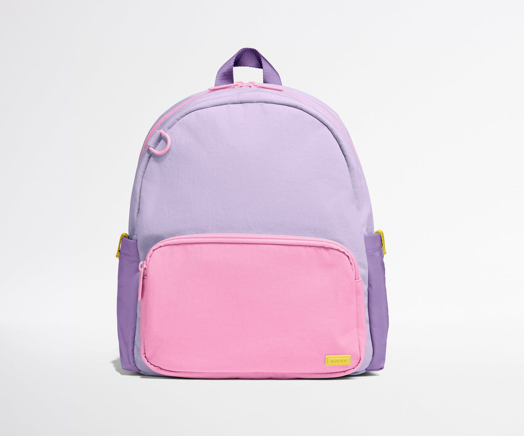 Away Kids Backpack in Butterfly Purple