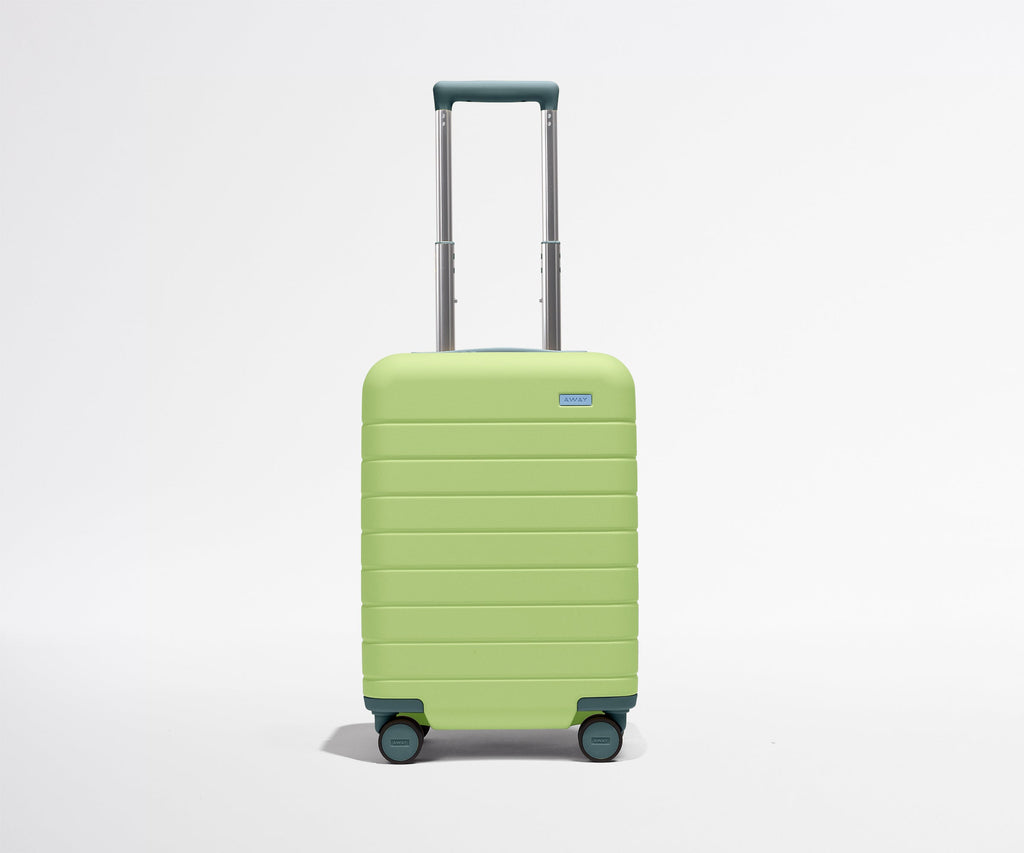 Away The Kids Carry-On Suitcase - Honeydew Green