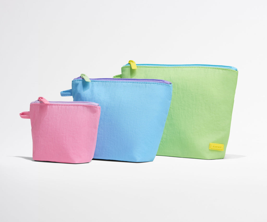 Away Kids Pouch Set Travel Accessory - Garden Mix