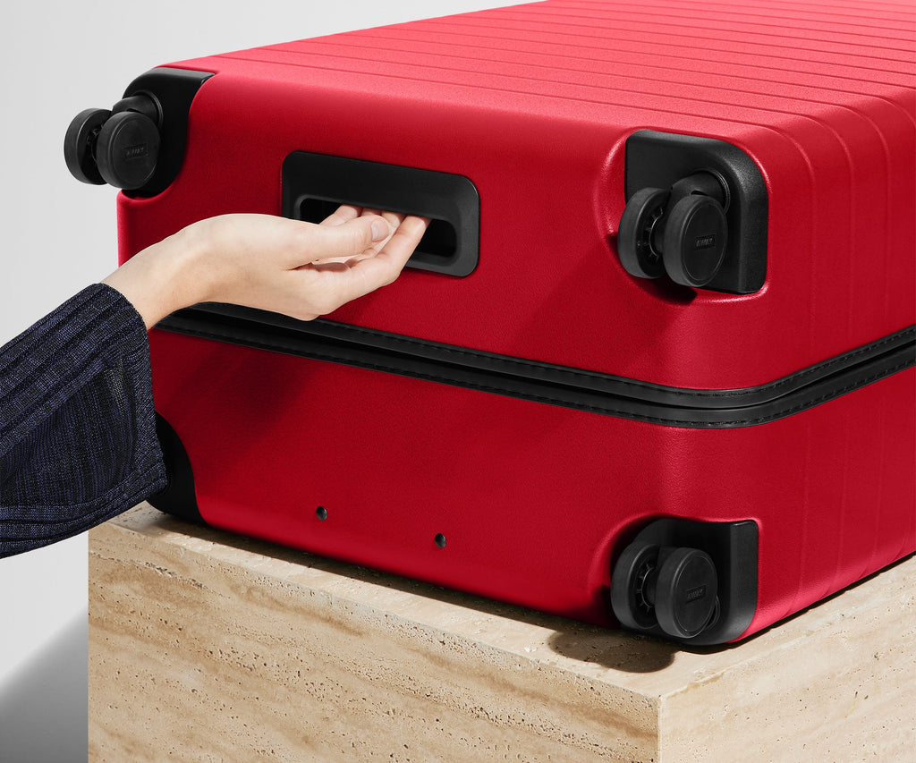 Away The Large Suitcase - Cherry Red