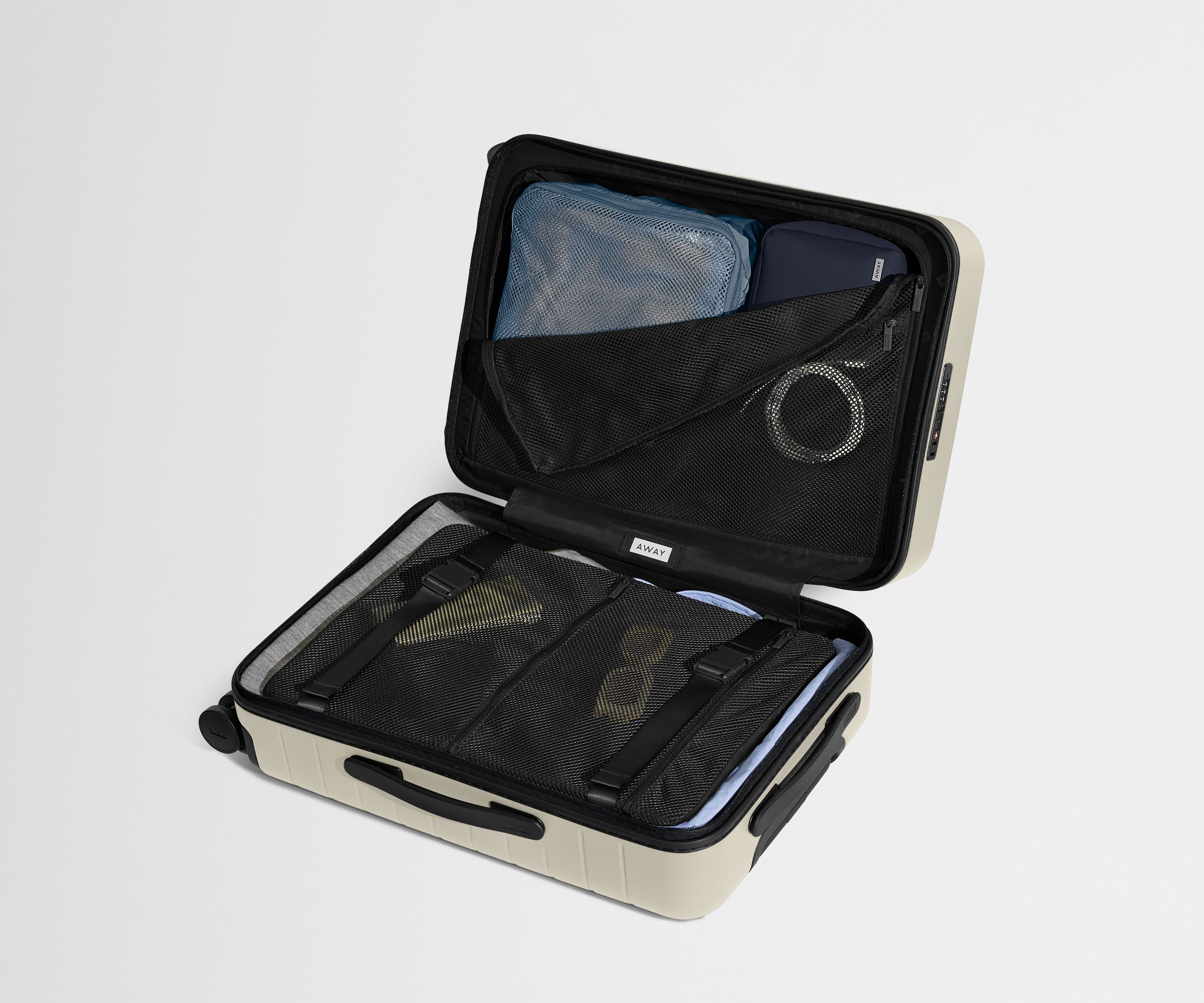 Away The Bigger Carry-On Suitcase - Salt White