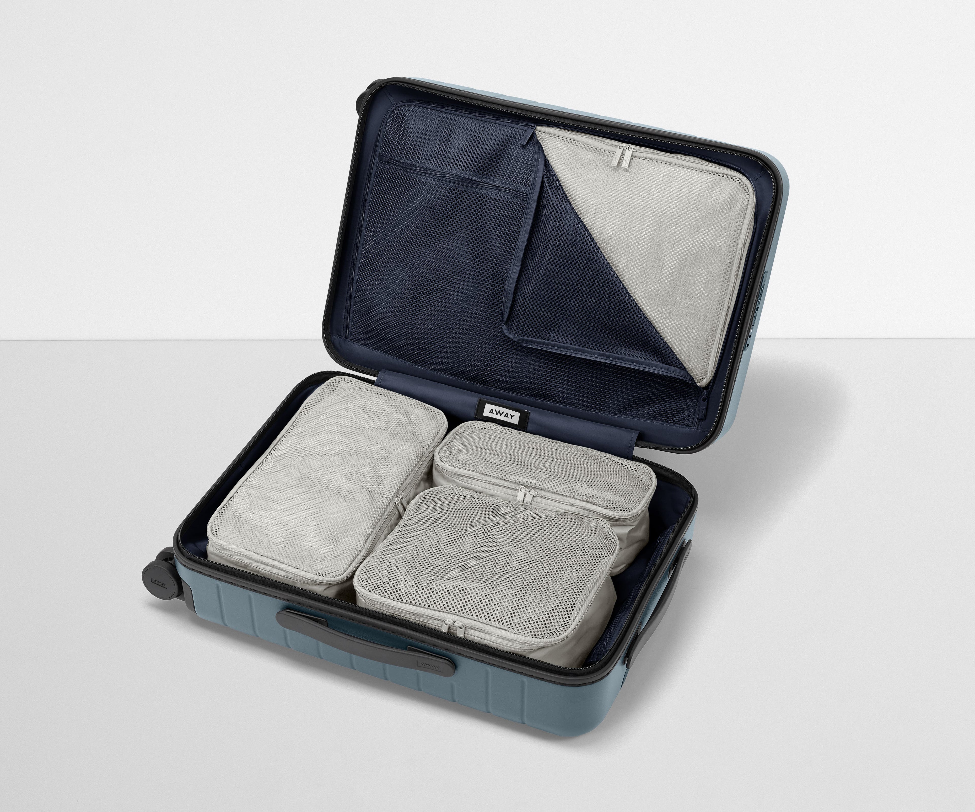 Away Insider Packing Cubes (Set of 4) in Cloud Gray