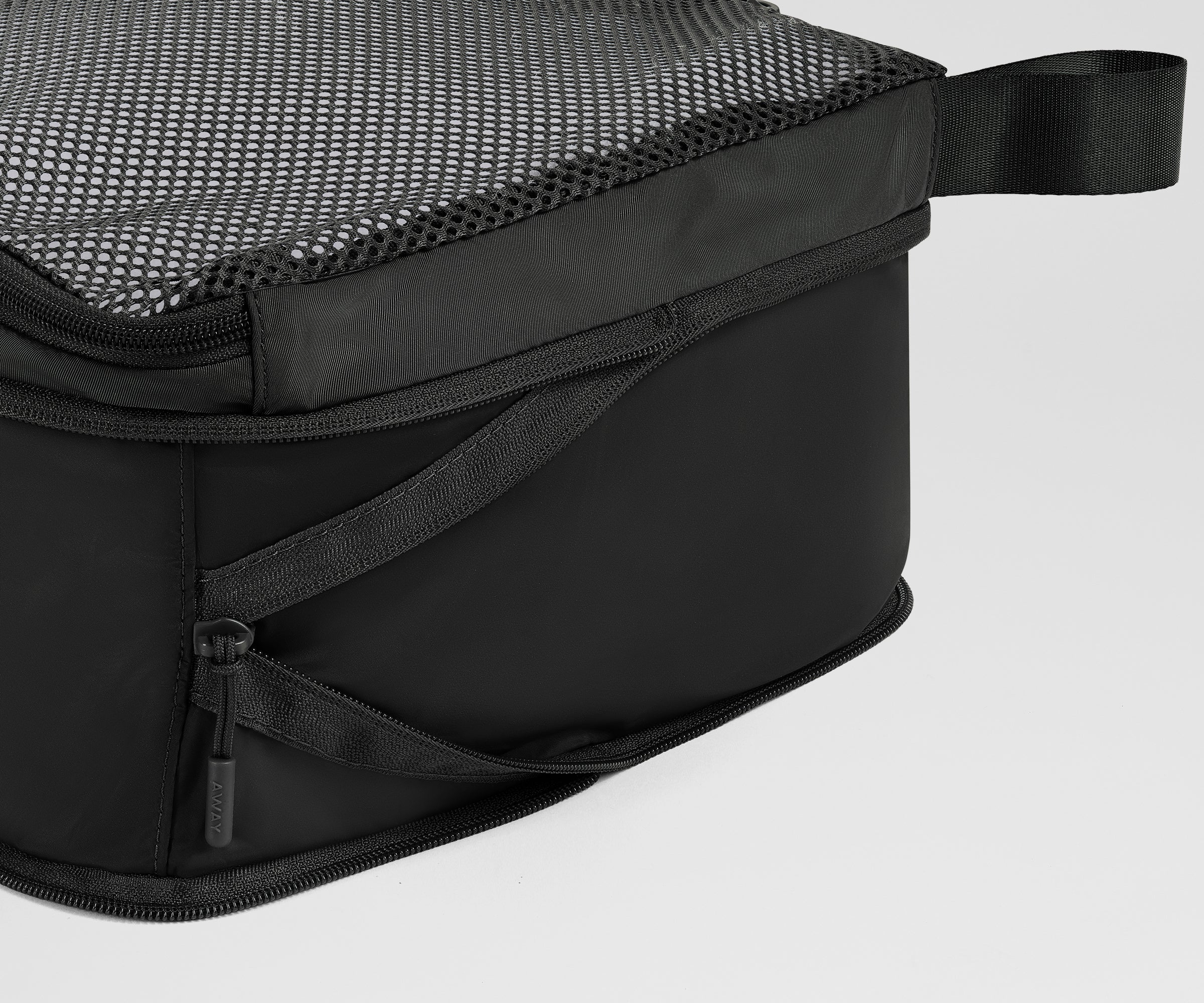 Away Compression Packing Cubes in Jet Black