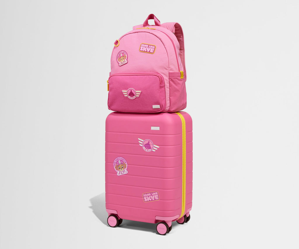 Away Kids Backpack in Skye Pilot Pink
