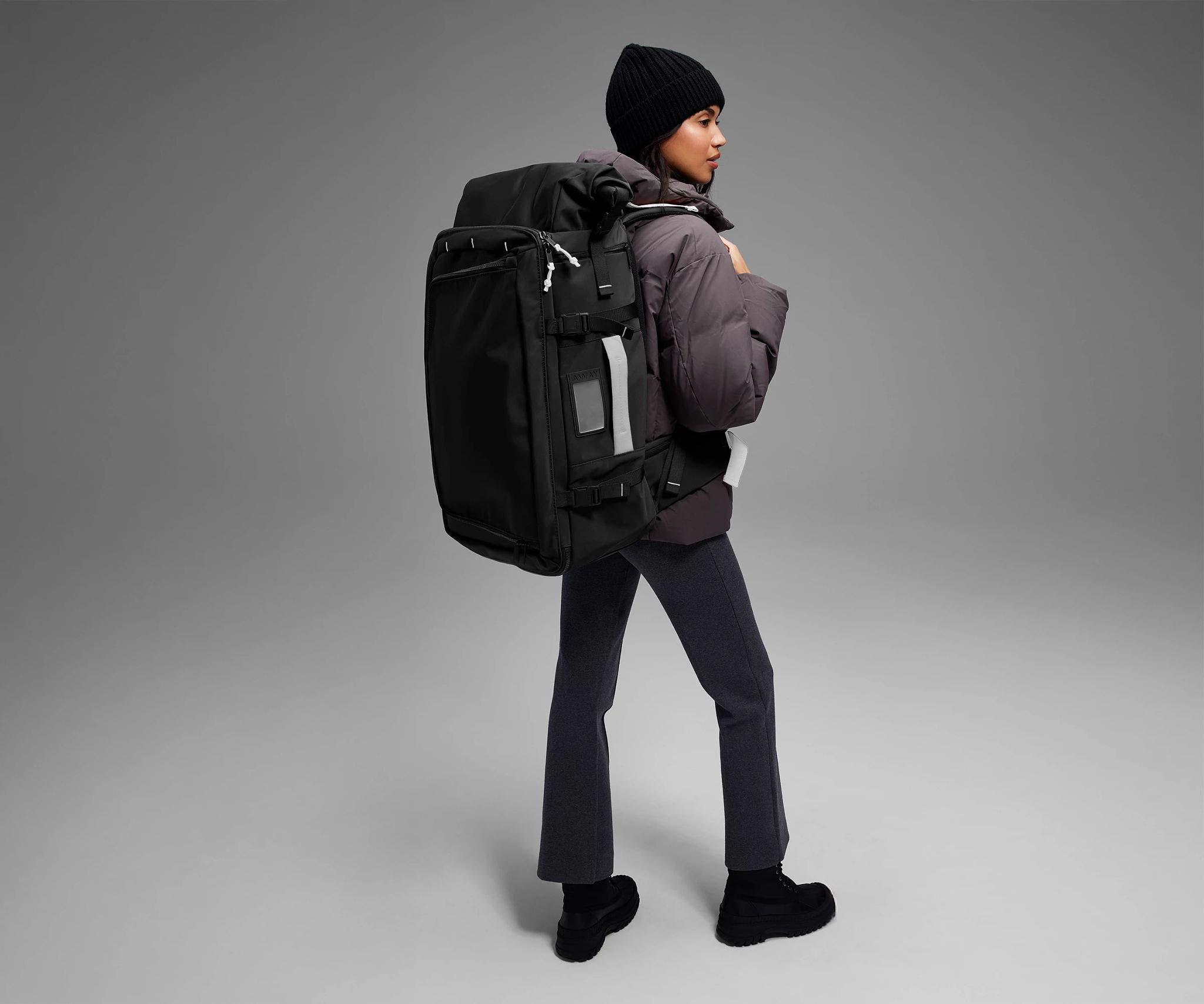 Away Carry-On Boot Bag 55L Suitcase - Jet Black