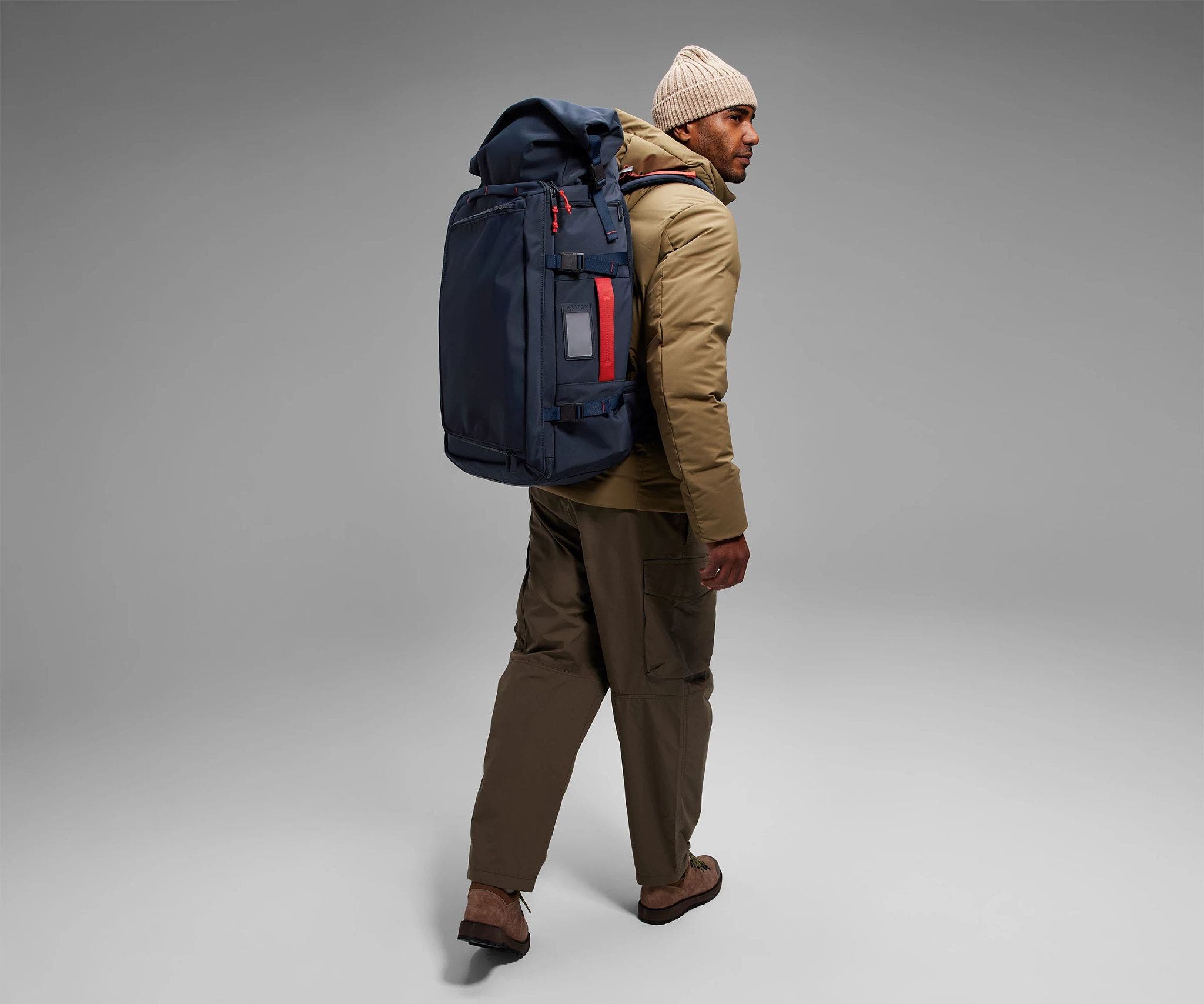 Away Carry-On Boot Bag 55L Suitcase - Navy Blue