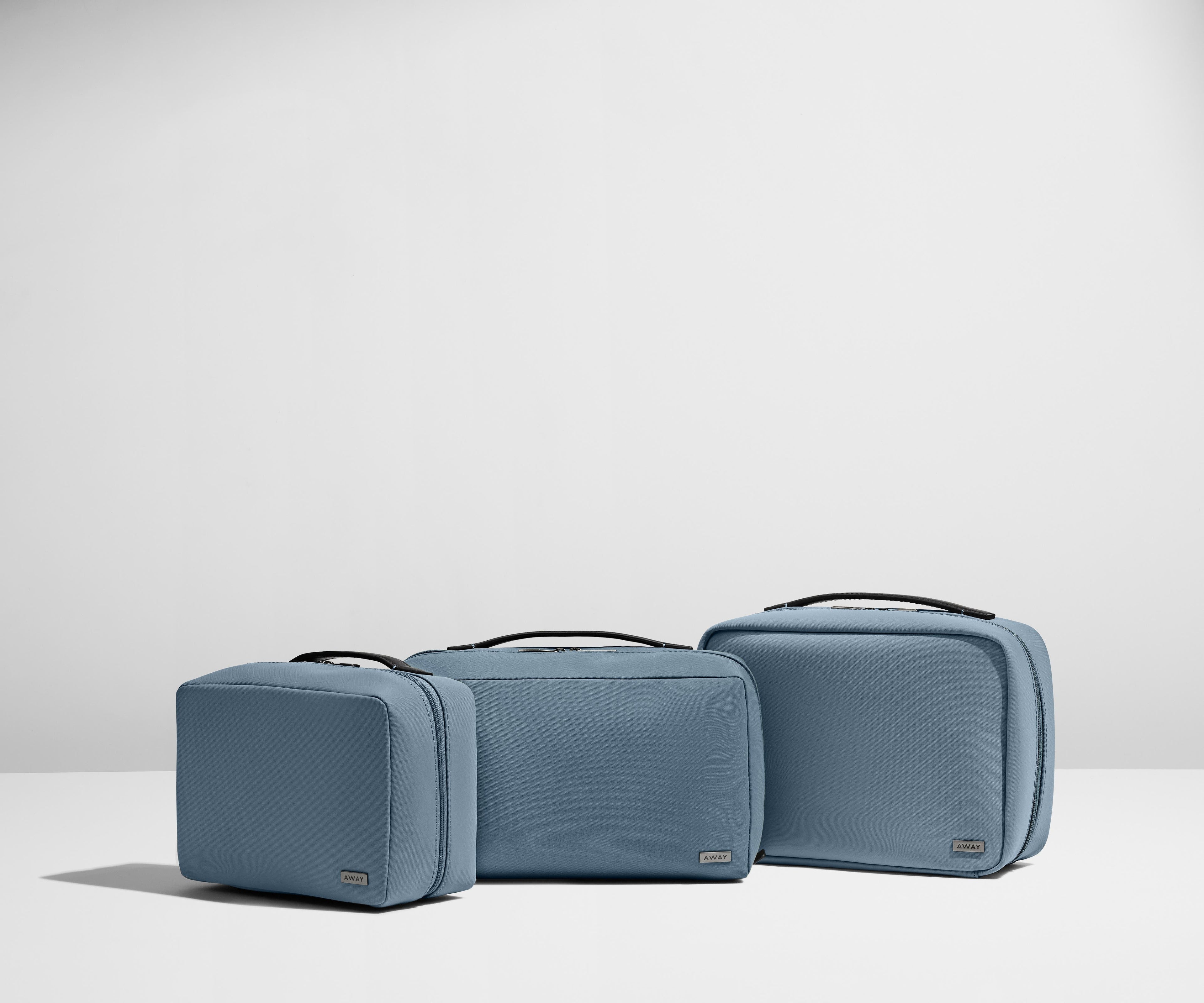 Away The Small Toiletry Bag in Salt White