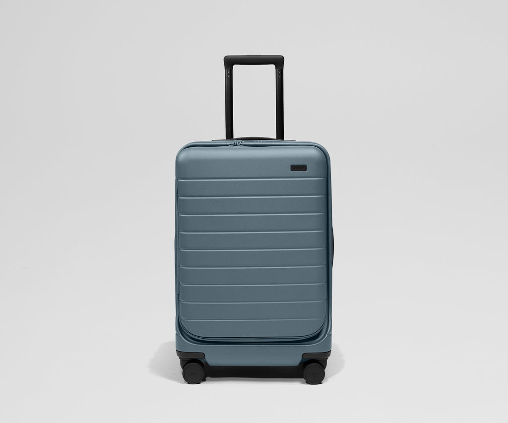 Away Topside Bigger Carry-On Suitcase - Coast Blue
