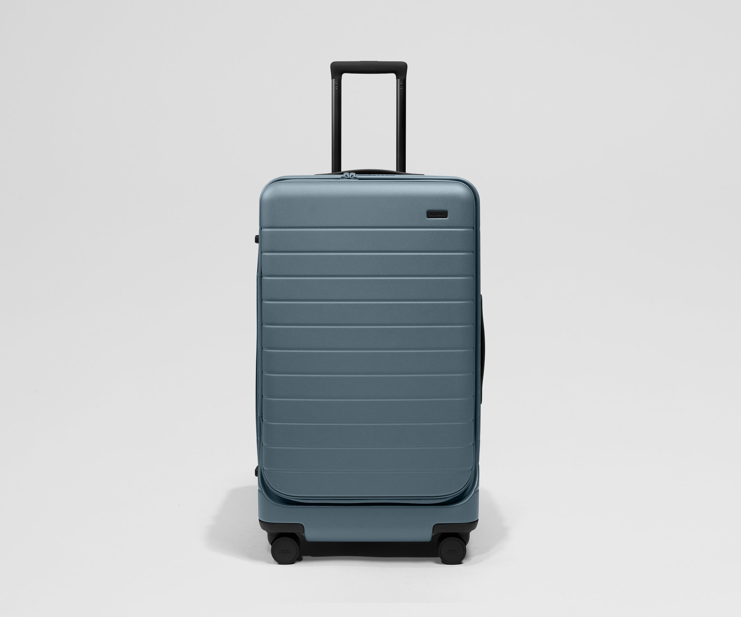 Away Topside Medium Trunk Suitcase - Coast Blue
