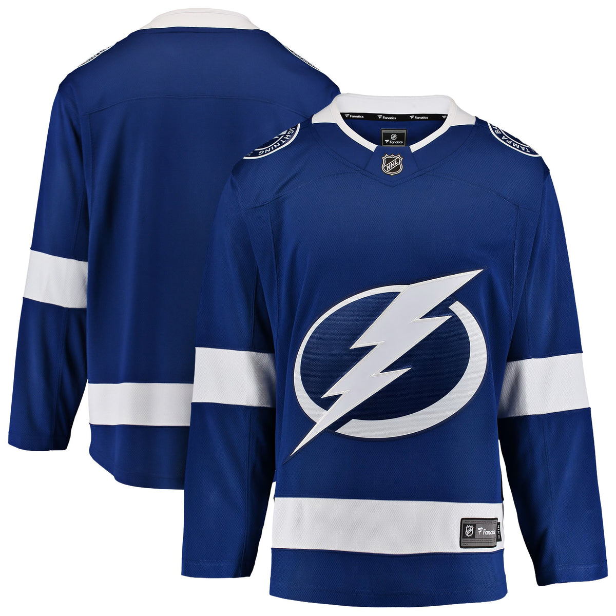 Tampa Bay Lightning Fanatics Home Breakaway Jersey - Mens