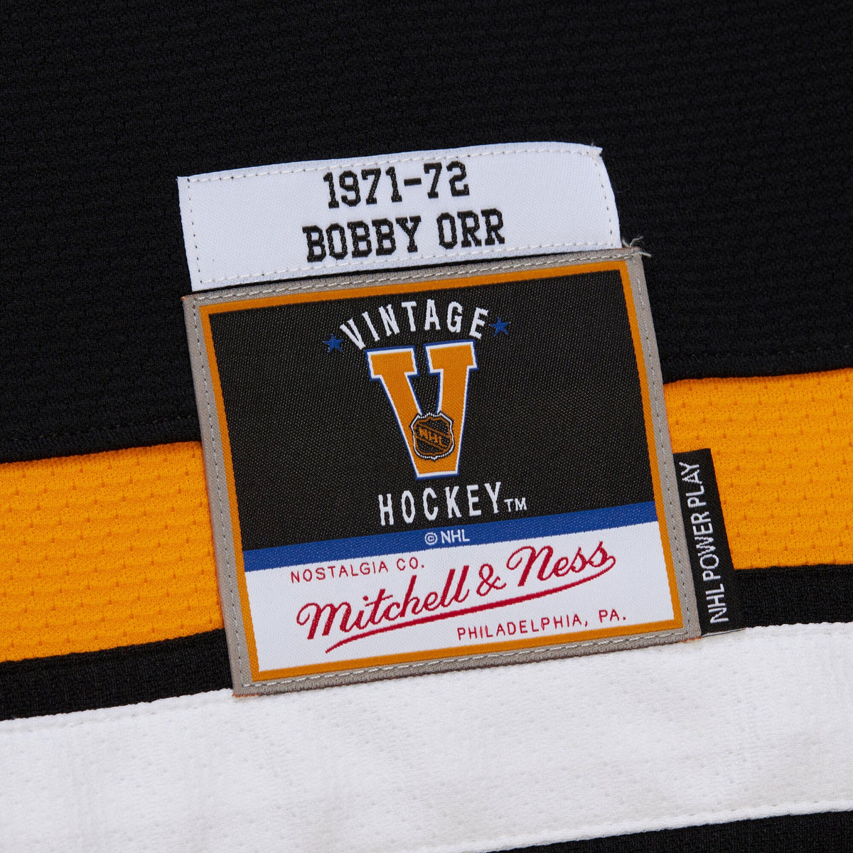 Boston Bruins Mitchell & Ness Power Play Jersey Bobby Orr 1971