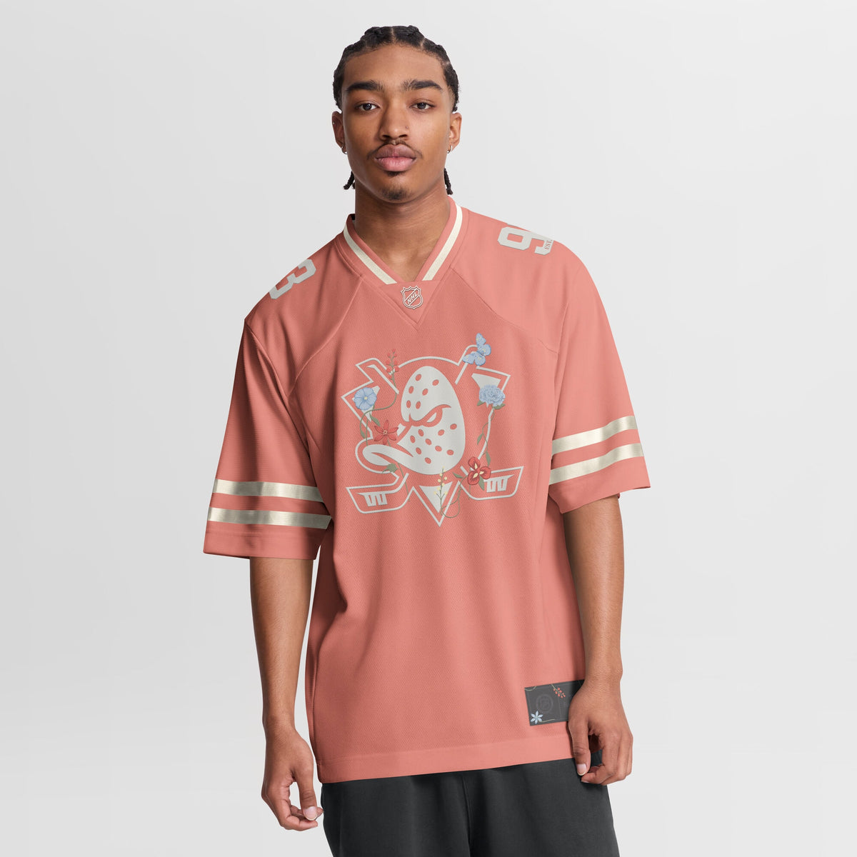 Anaheim Ducks Botanical Foundation Fashion Top - Mens