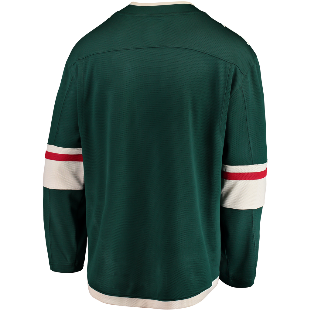 Men's Fanatics Green Minnesota Wild Home Breakaway Jersey