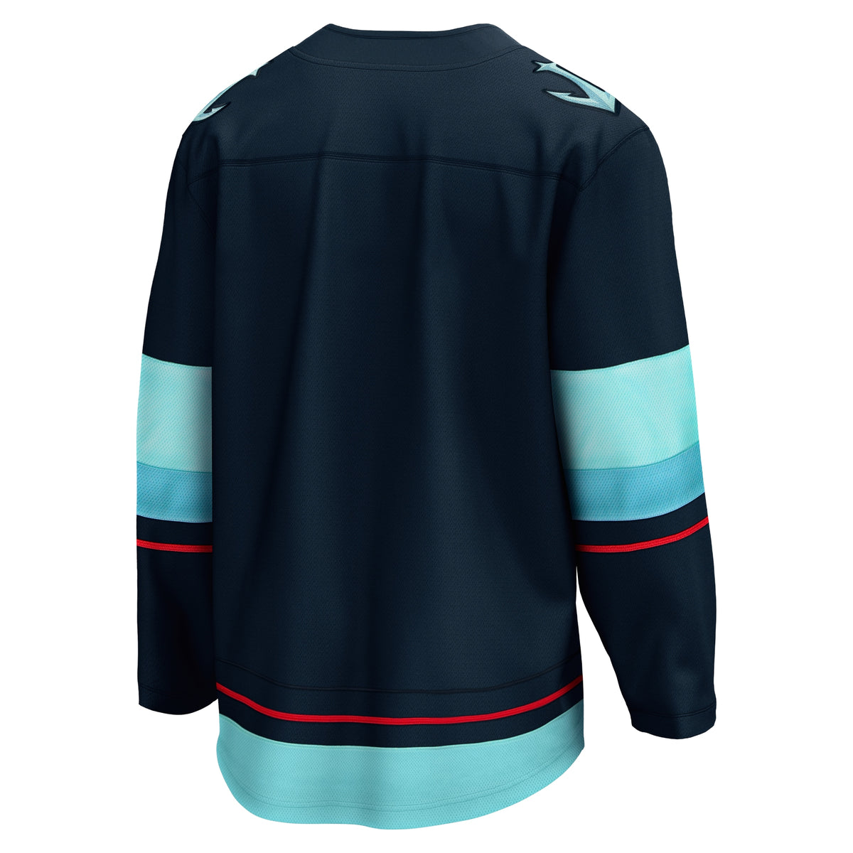 Men's Fanatics Deep Sea Blue Seattle Kraken Home Breakaway Jersey