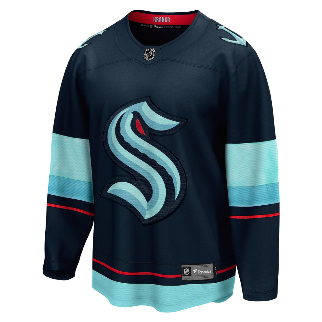 Seattle Kraken Fanatics Home Breakaway Jersey - Mens