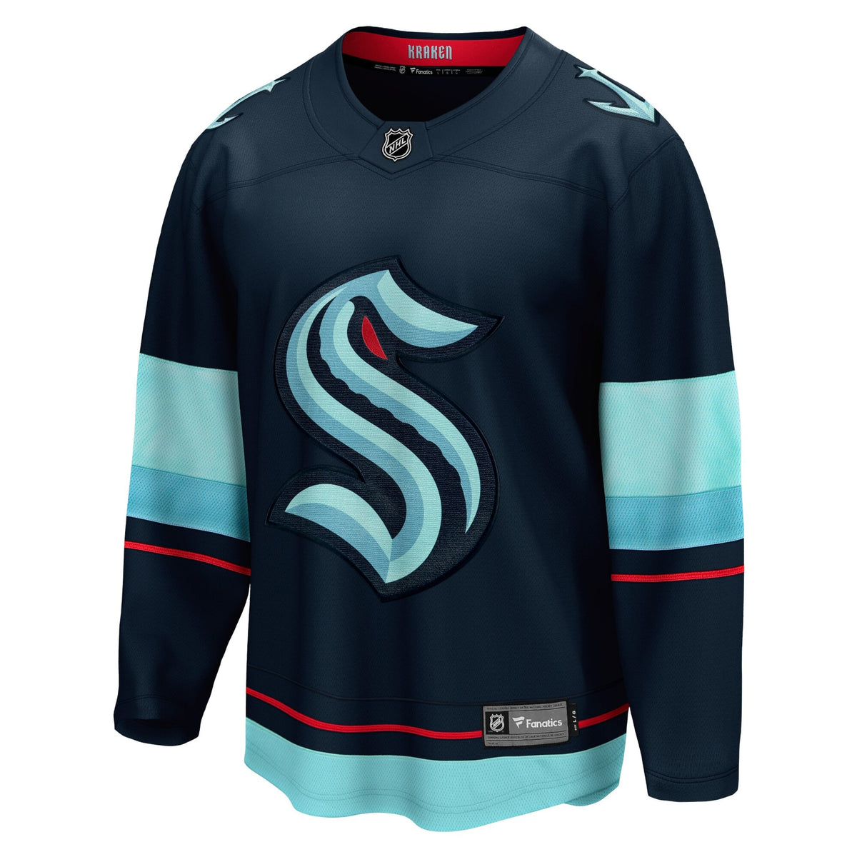 Seattle Kraken Fanatics Home Breakaway Jersey - Mens