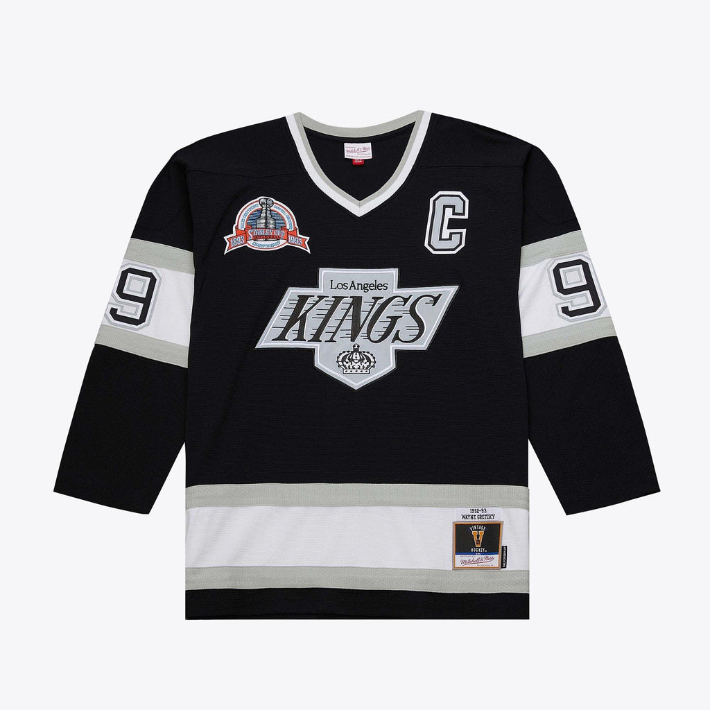 Los Angeles Kings Power Play Dark Jersey by Mitchell & Ness - Mens