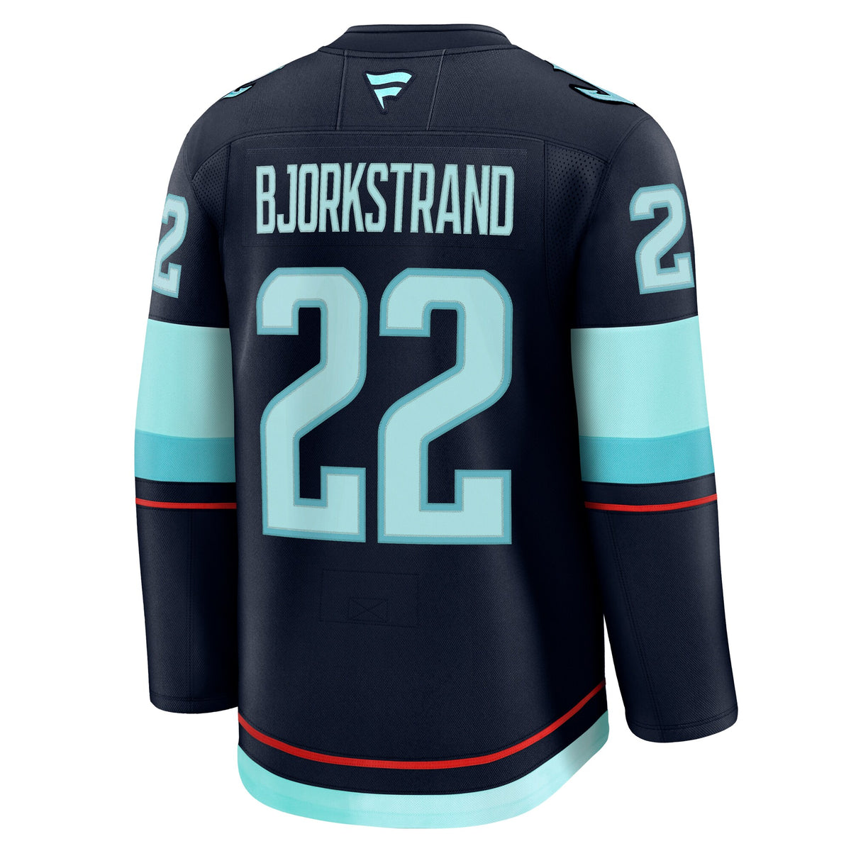 Seattle Kraken Fanatics Branded Home Premium Jersey - Deep Sea Blue - Oliver Bjorkstrand - Mens