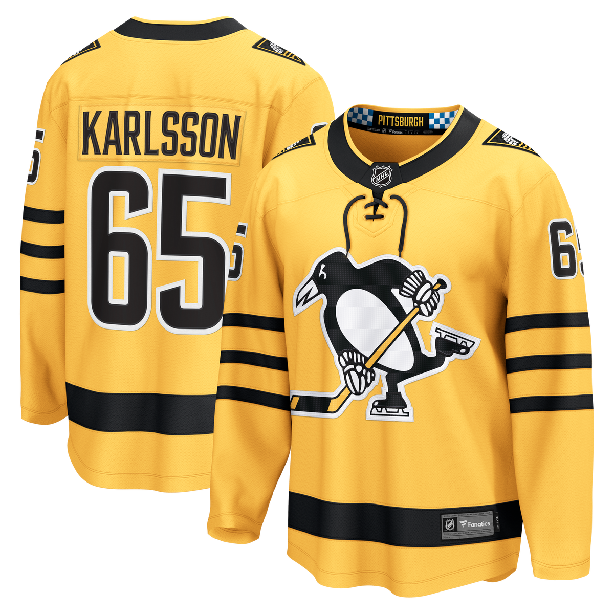 Pittsburgh Penguins Alternate Breakaway Jersey - Erik Karlsson - Mens