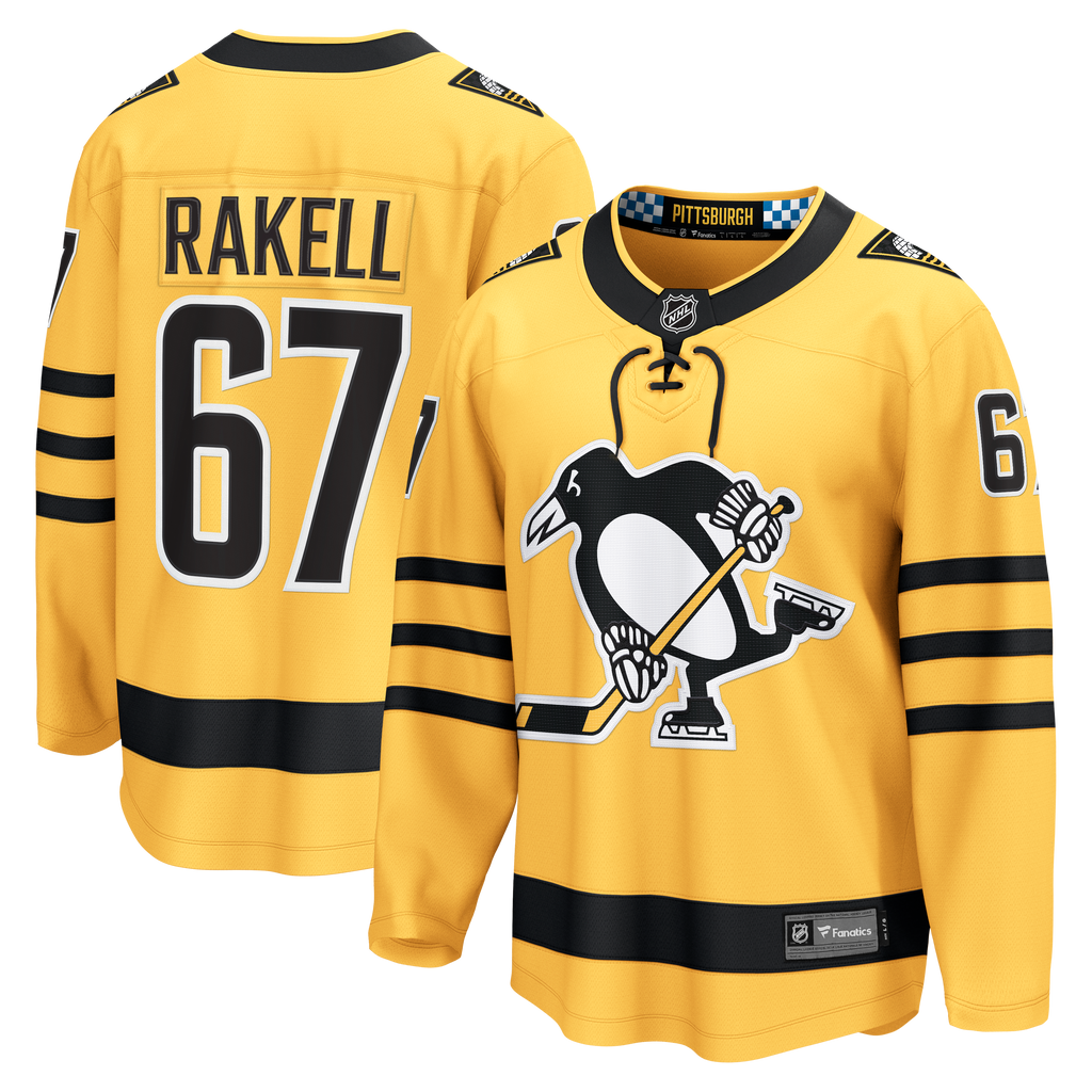 Pittsburgh Penguins Alternate Breakaway Jersey - Rickard Rakell - Mens