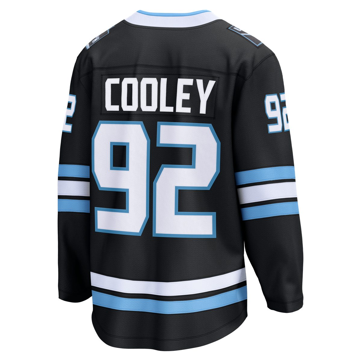 Utah Mammoth Fanatics Home Breakaway Jersey - Black - Logan Cooley - Mens