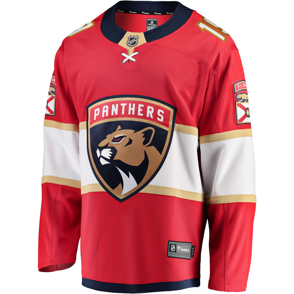 Men's Fanatics Matthew Tkachuk Red Florida Panthers Home Breakaway Player Jersey
