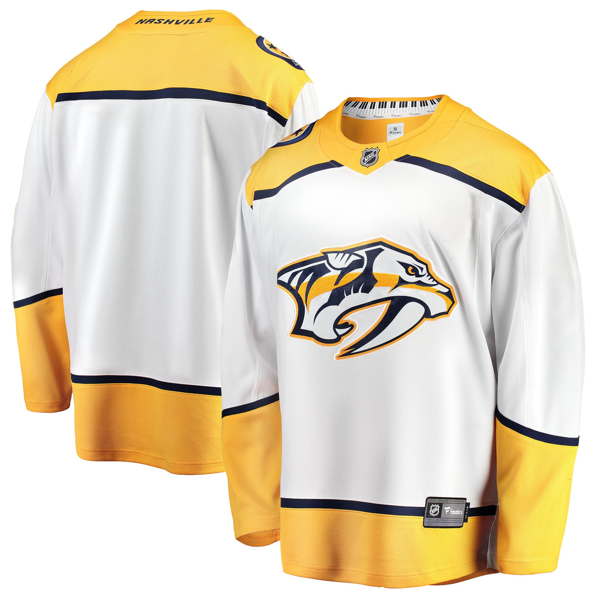Nashville Predators Fanatics Away Breakaway Jersey - Mens