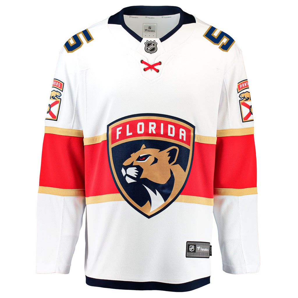 Florida Panthers Fanatics Away Breakaway Jersey - Aaron Ekblad - Mens