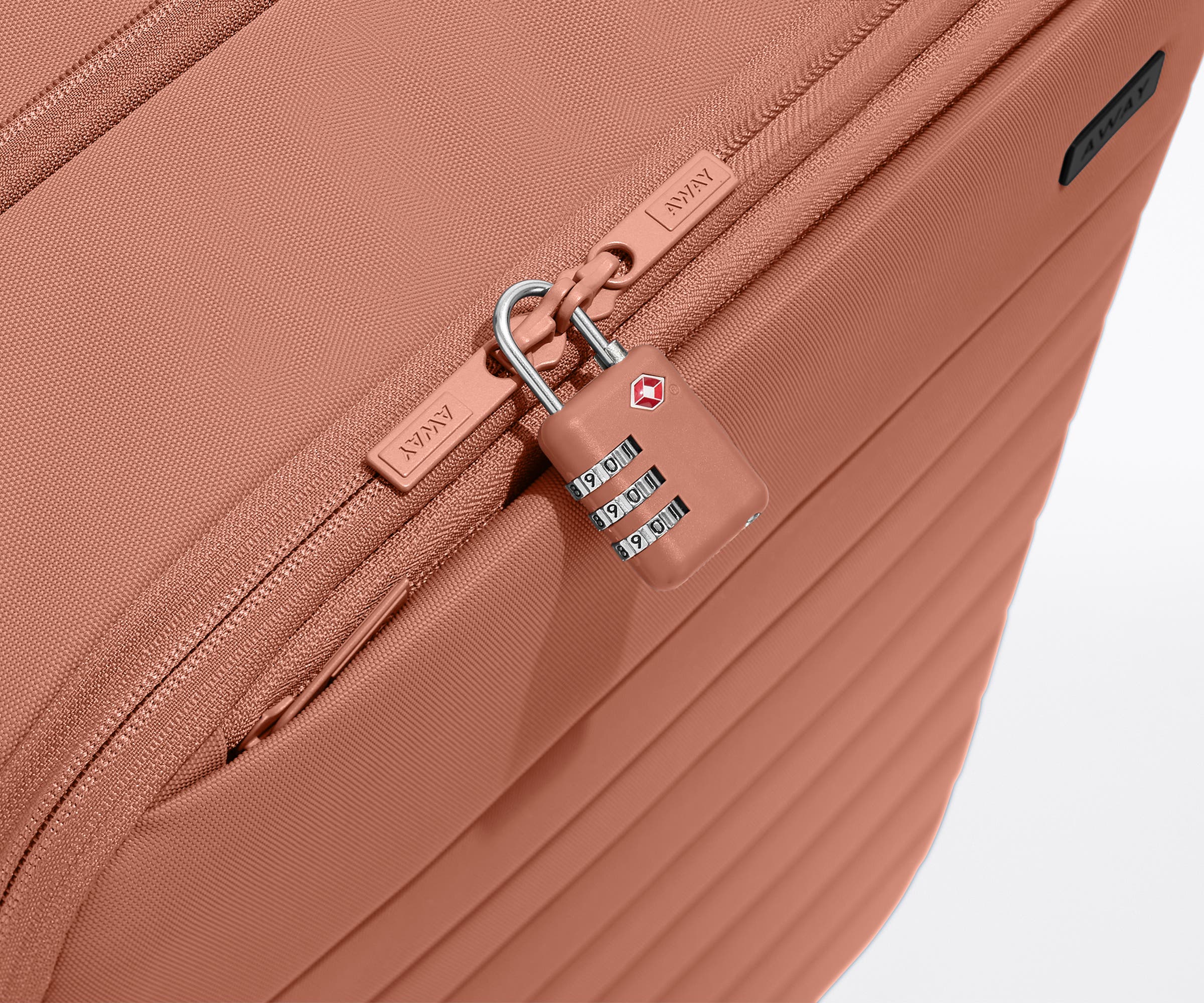 Away Softside Large Suitcase - Clay Pink