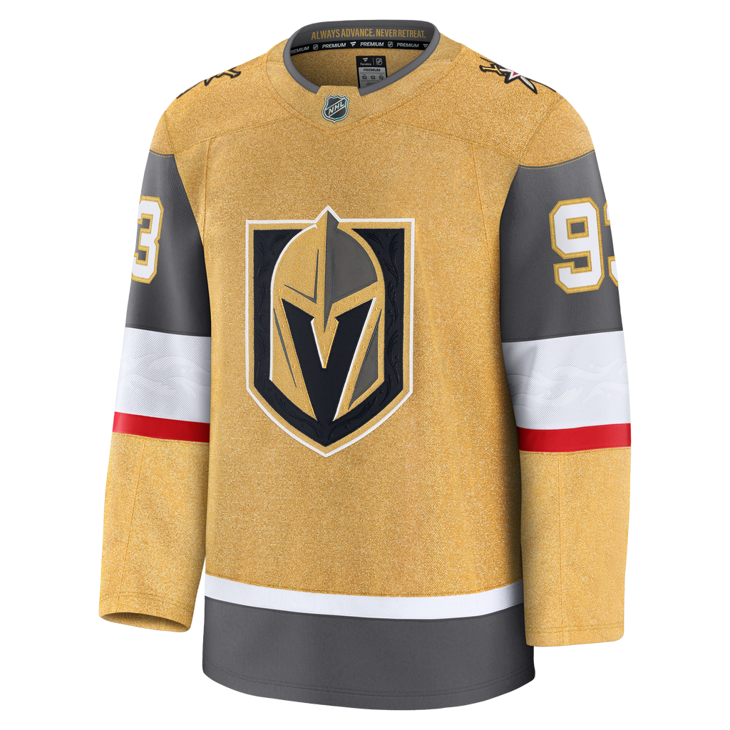 Men's Fanatics Mitch Marner Gold Vegas Golden Knights Home Premium Jersey