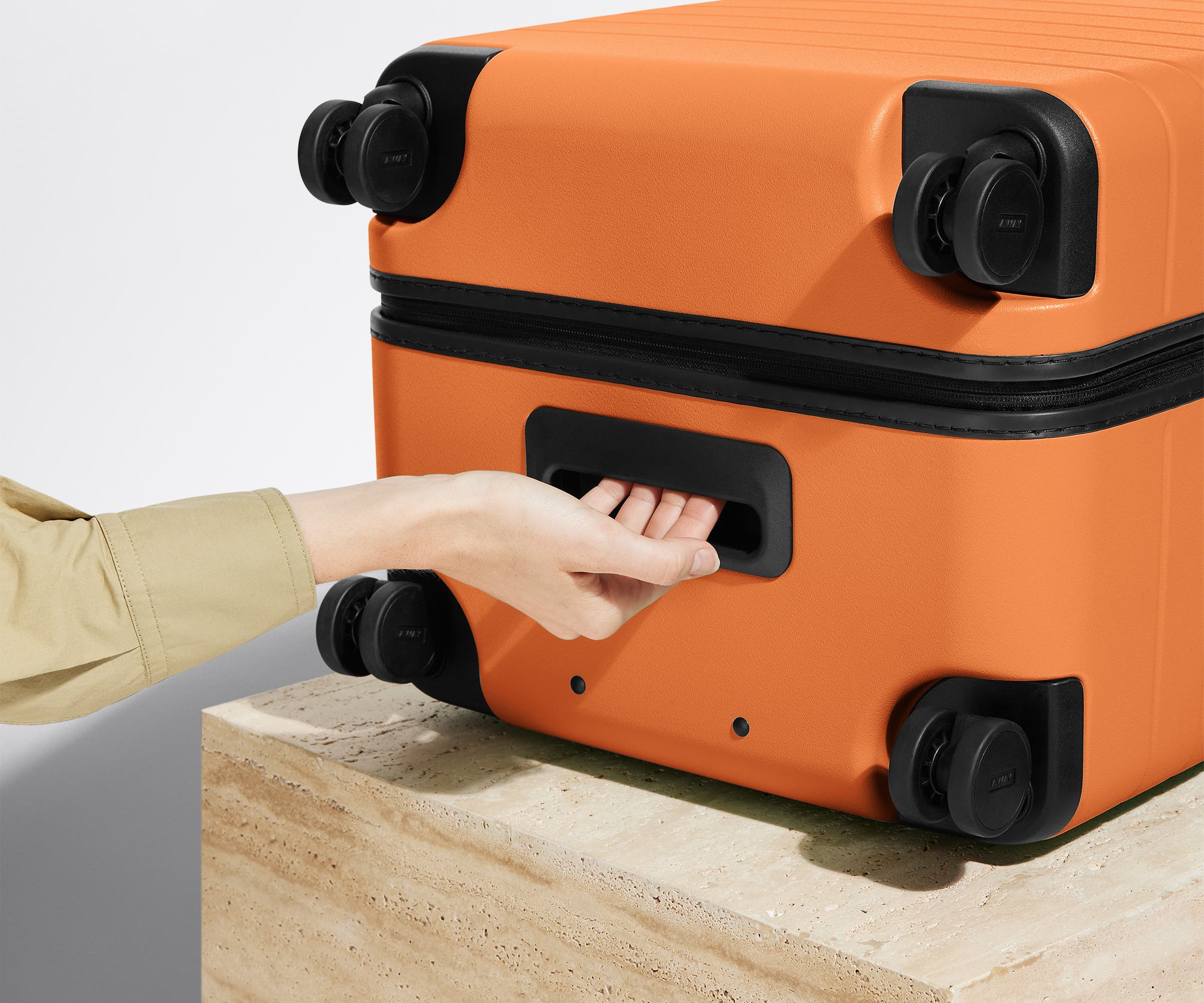 Away The Trunk Suitcase - Sorbet Orange
