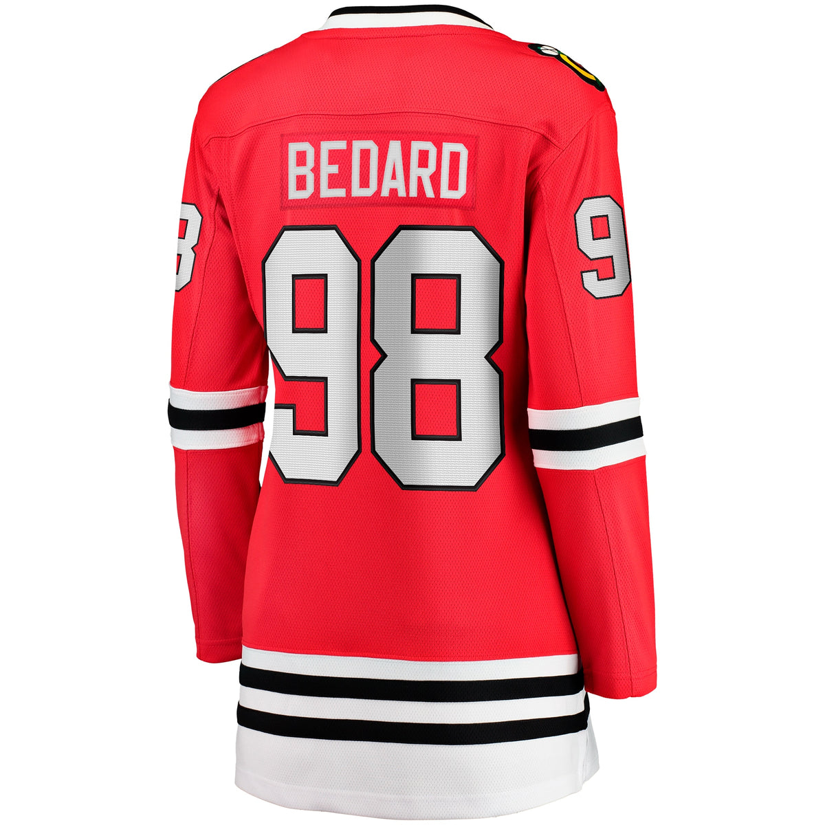 Women's Fanatics Connor Bedard Red Chicago Blackhawks Home Breakaway Player Jersey