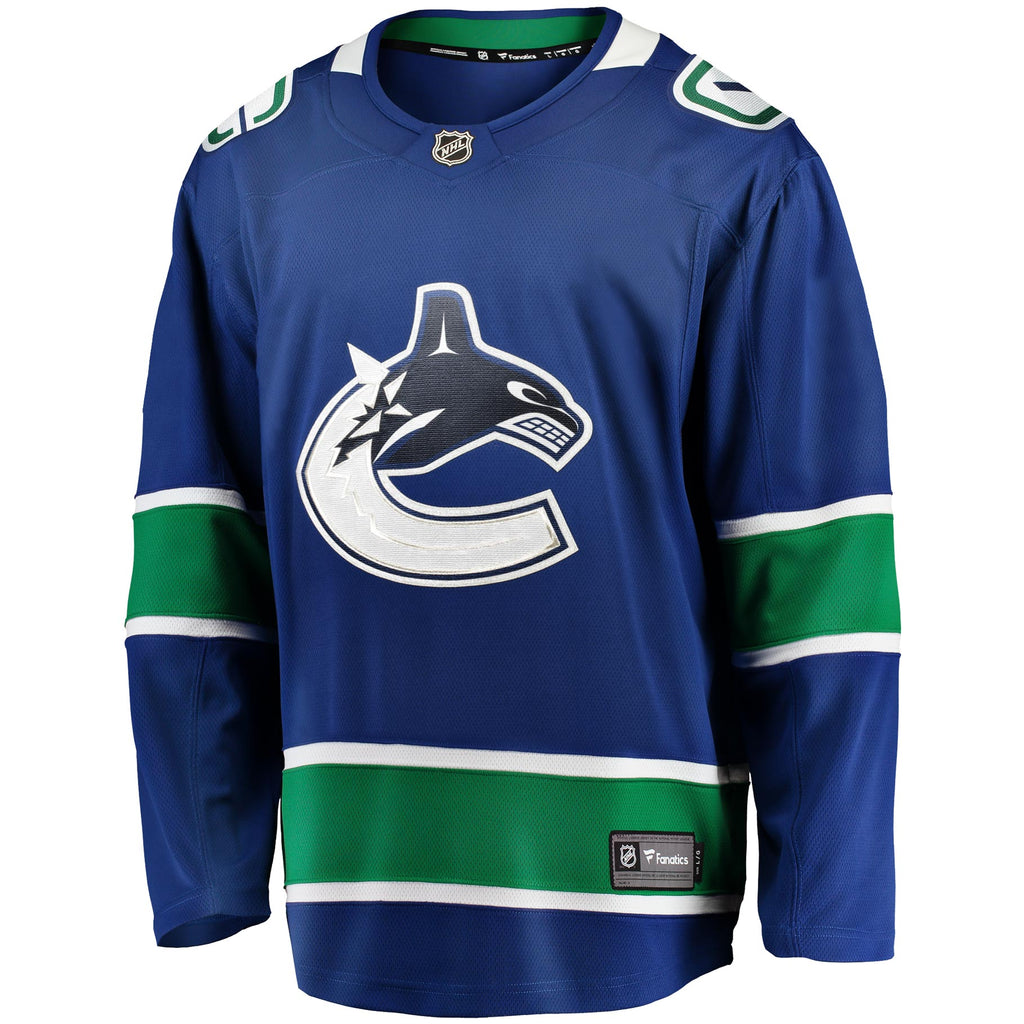 Vancouver Canucks Fanatics Home Breakaway Jersey - Mens