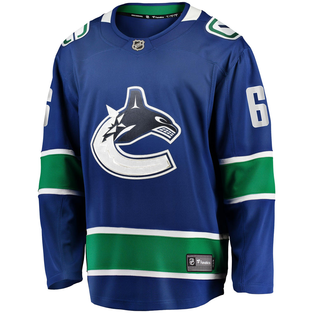 Vancouver Canucks Fanatics Home Breakaway Jersey - Brock Boeser