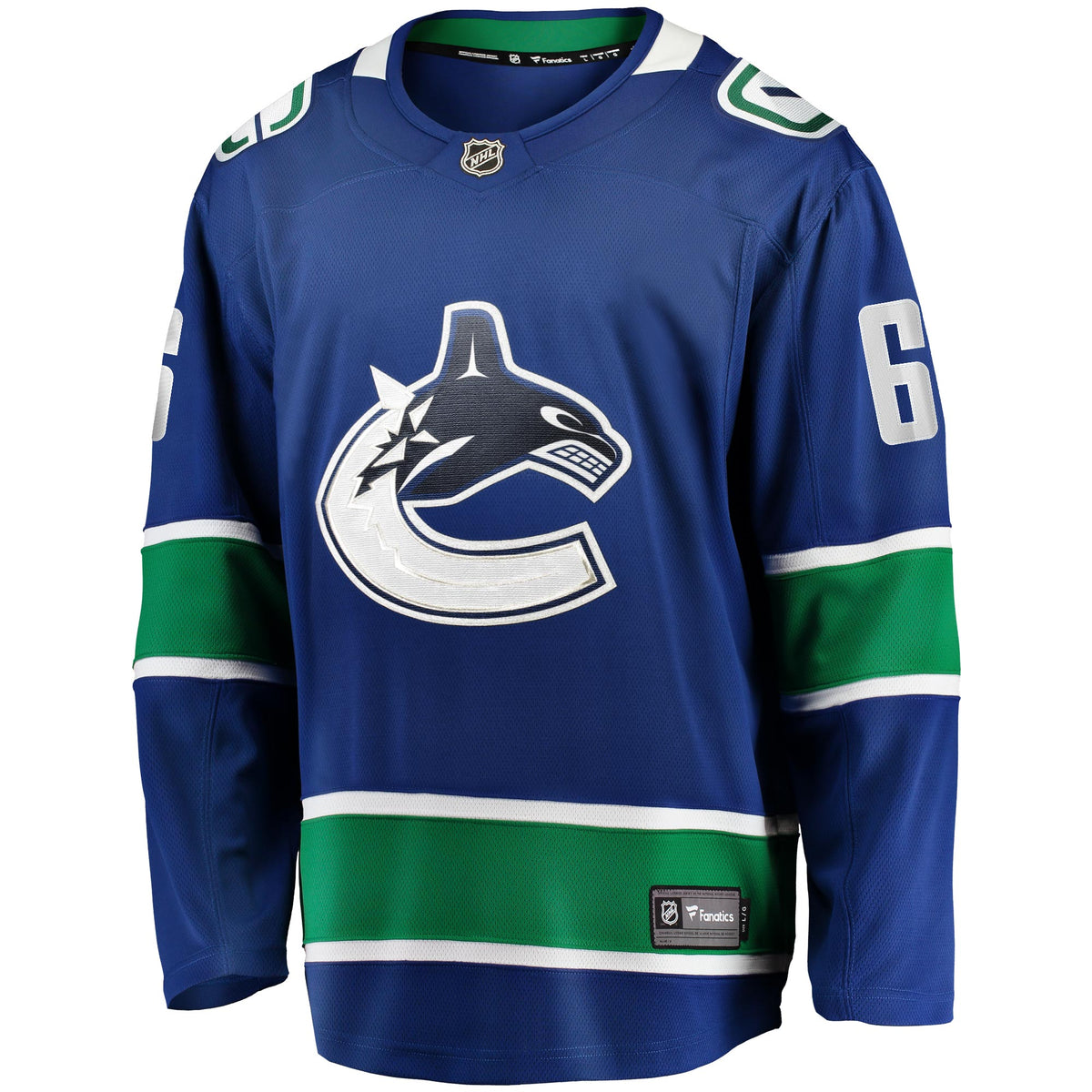 Vancouver Canucks Fanatics Home Breakaway Jersey - Brock Boeser
