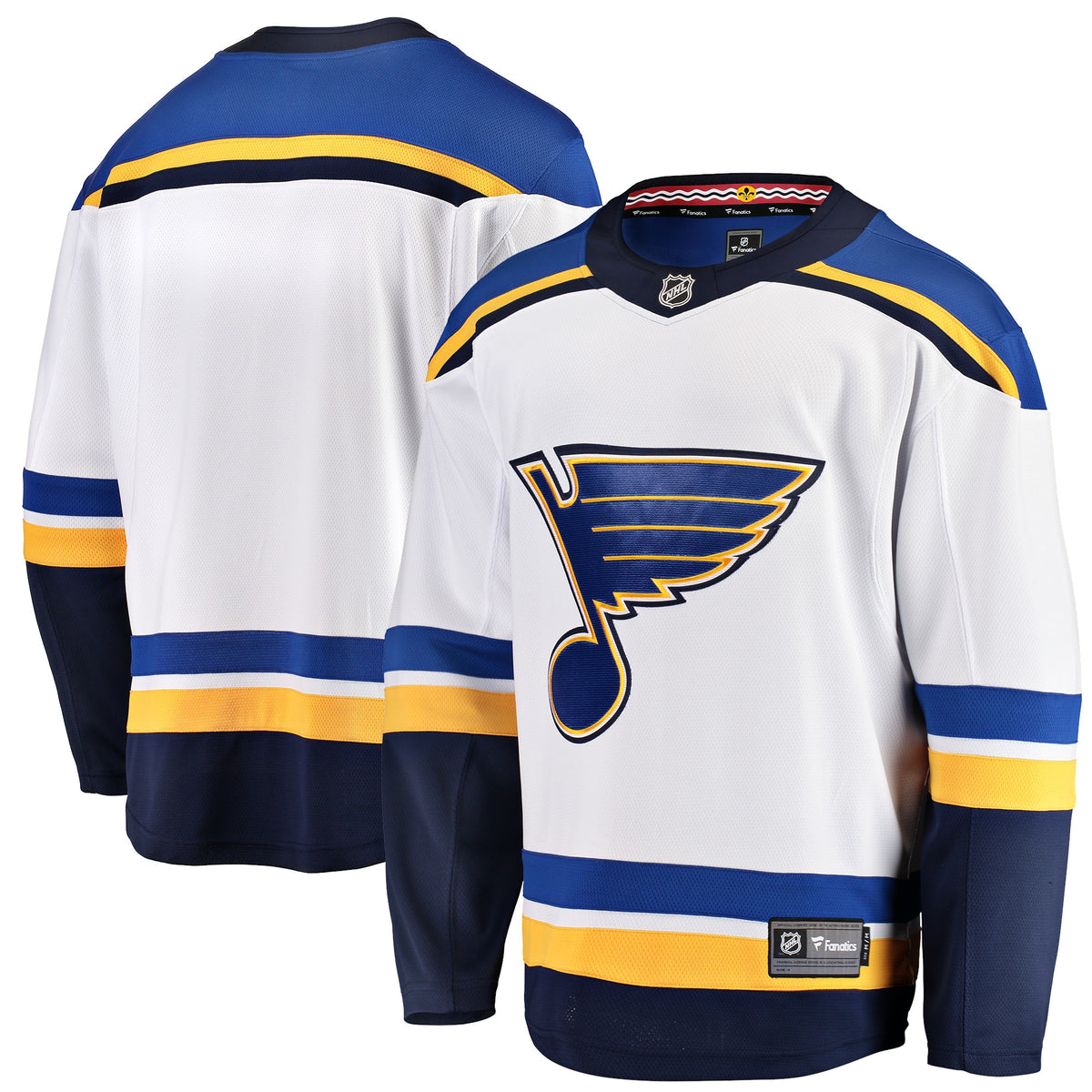 St. Louis Blues Fanatics Away Breakaway Jersey - Mens